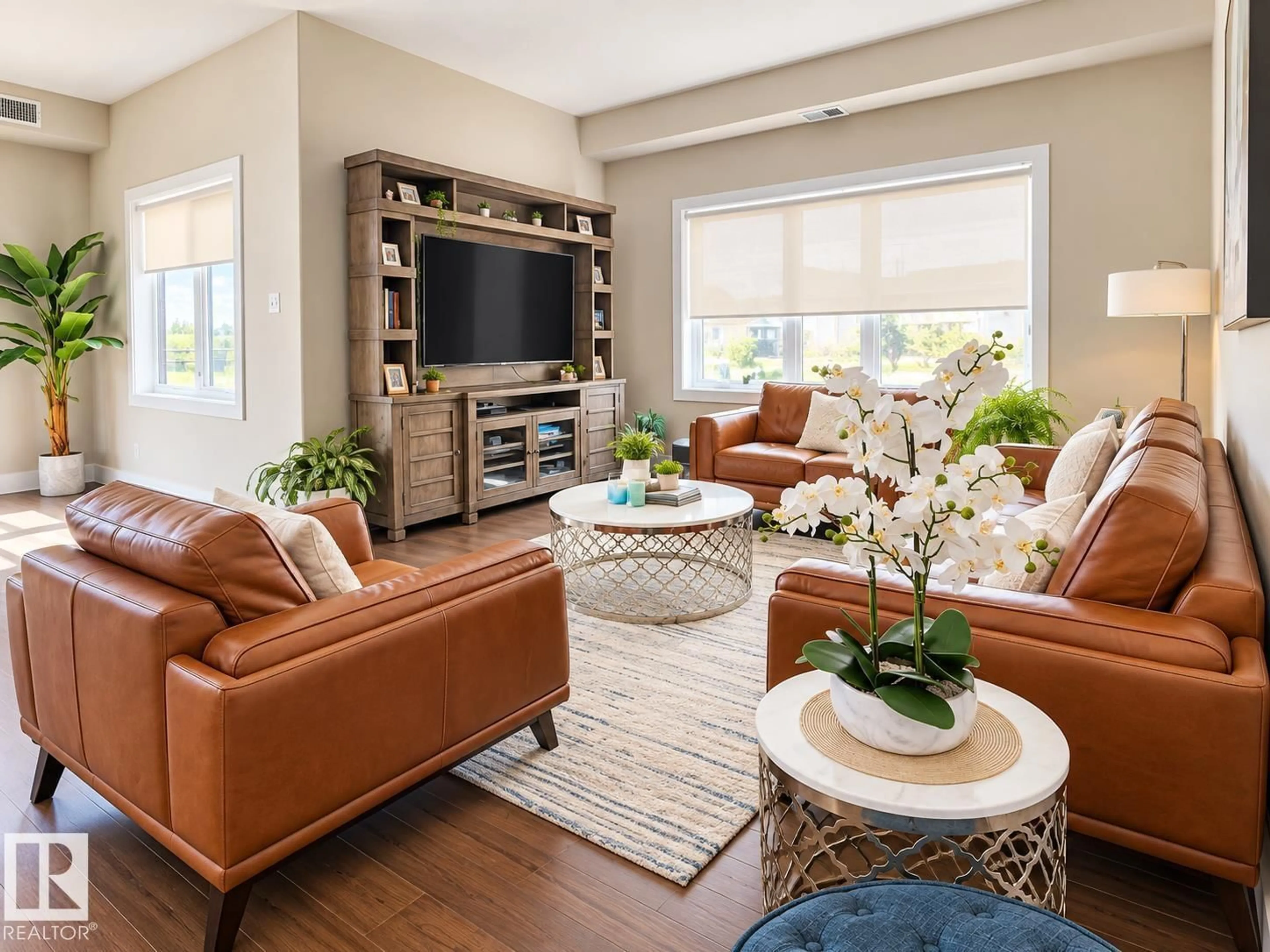 Living room with furniture, unknown for #424 - 11074 ELLERSLIE RD SW, Edmonton Alberta T6W2C2