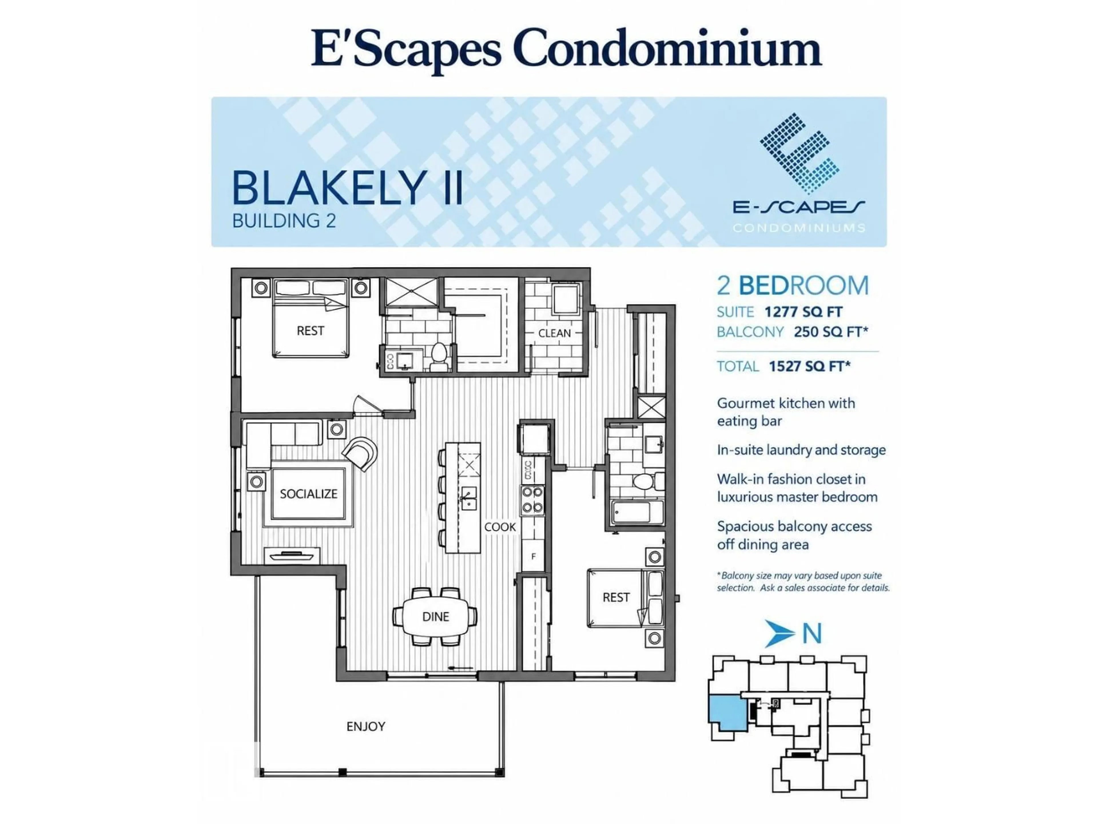 Floor plan for #424 - 11074 ELLERSLIE RD SW, Edmonton Alberta T6W2C2