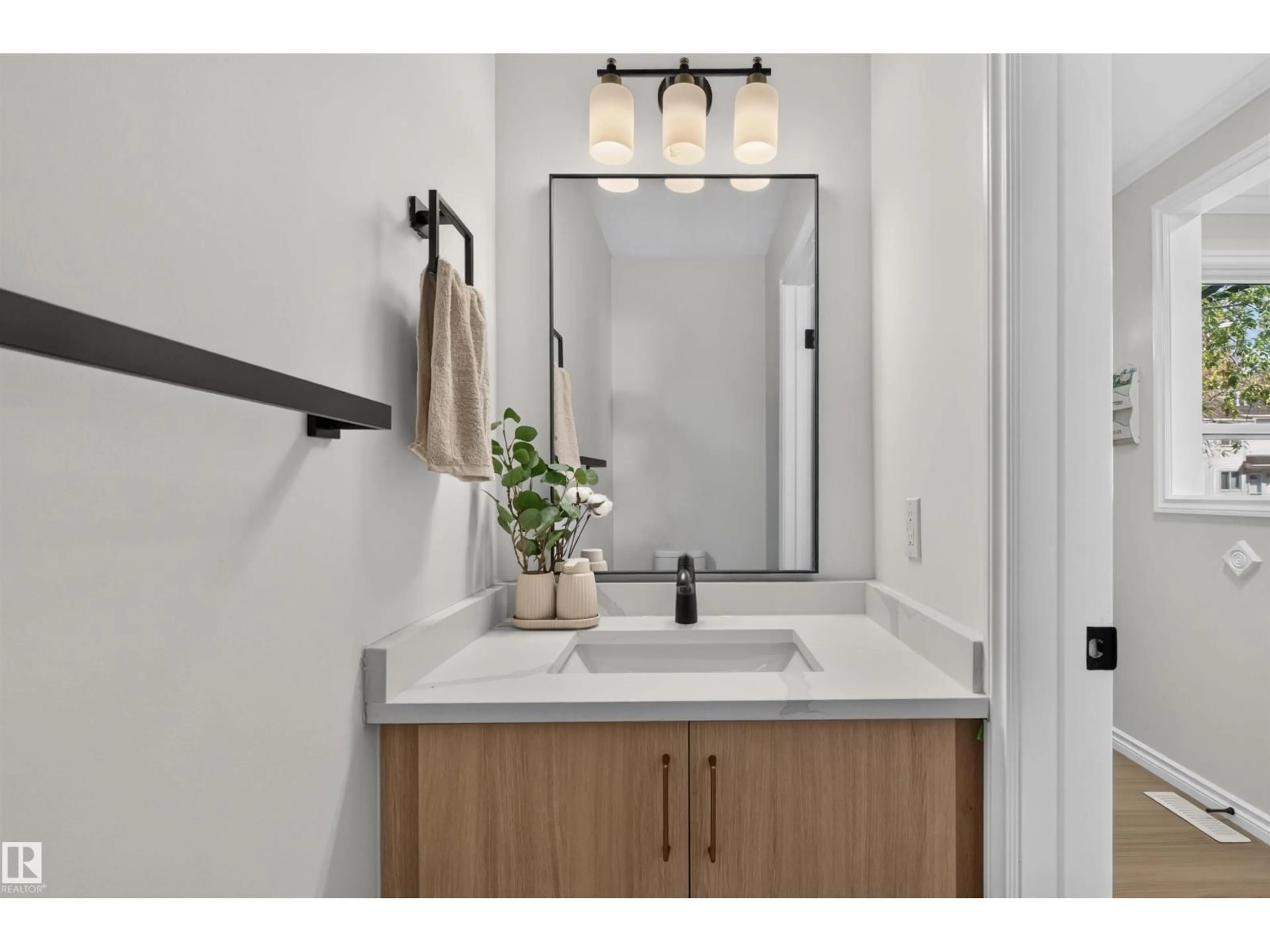 Contemporary bathroom, ceramic/tile floor for #11 - 2024 57 ST, Edmonton Alberta T6L2Z3