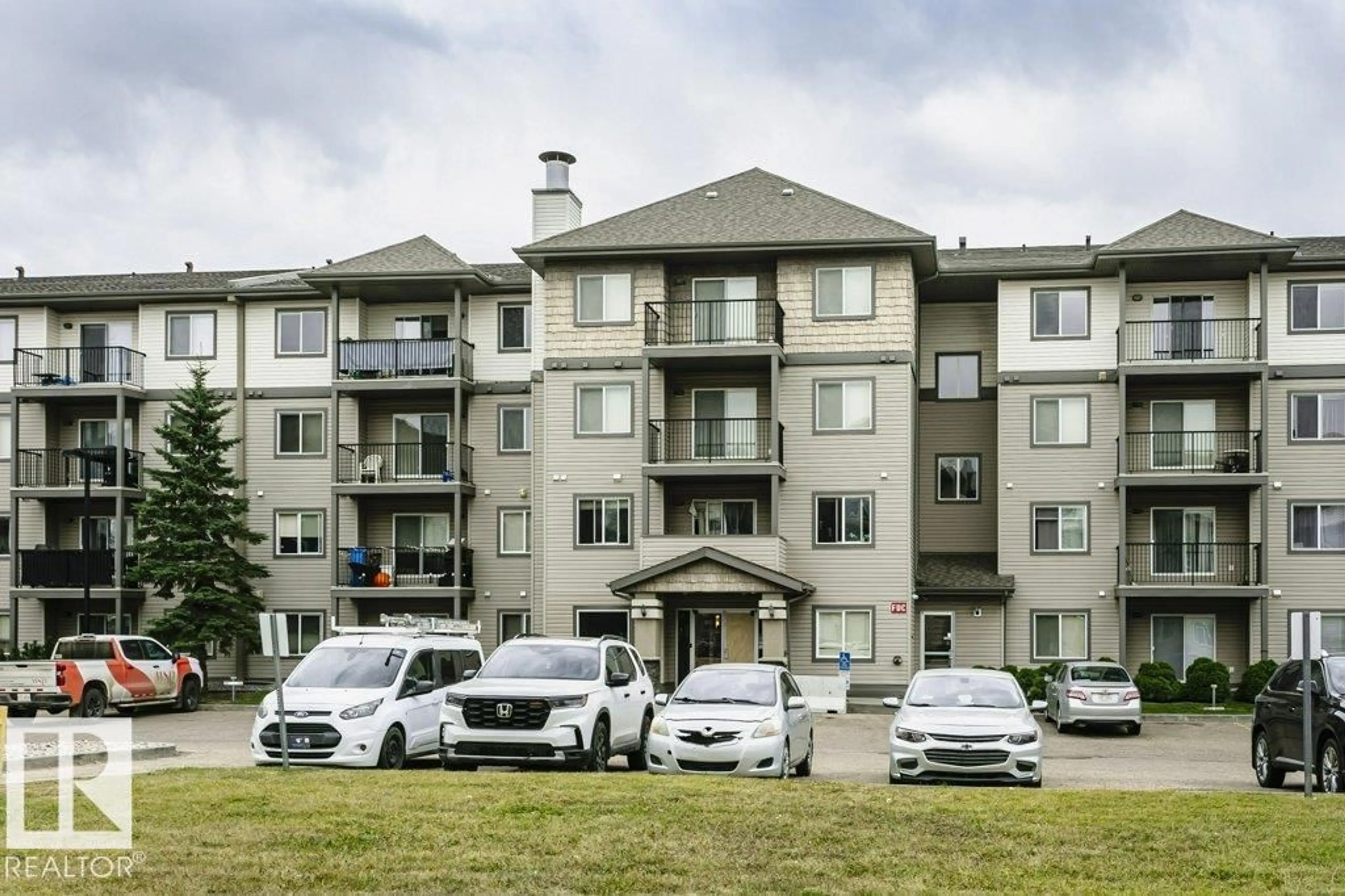 A pic from outside/outdoor area/front of a property/back of a property/a pic from drone, mountain view for 309 - 308 CLAREVIEW STATION DR, Edmonton Alberta T5Y0C5