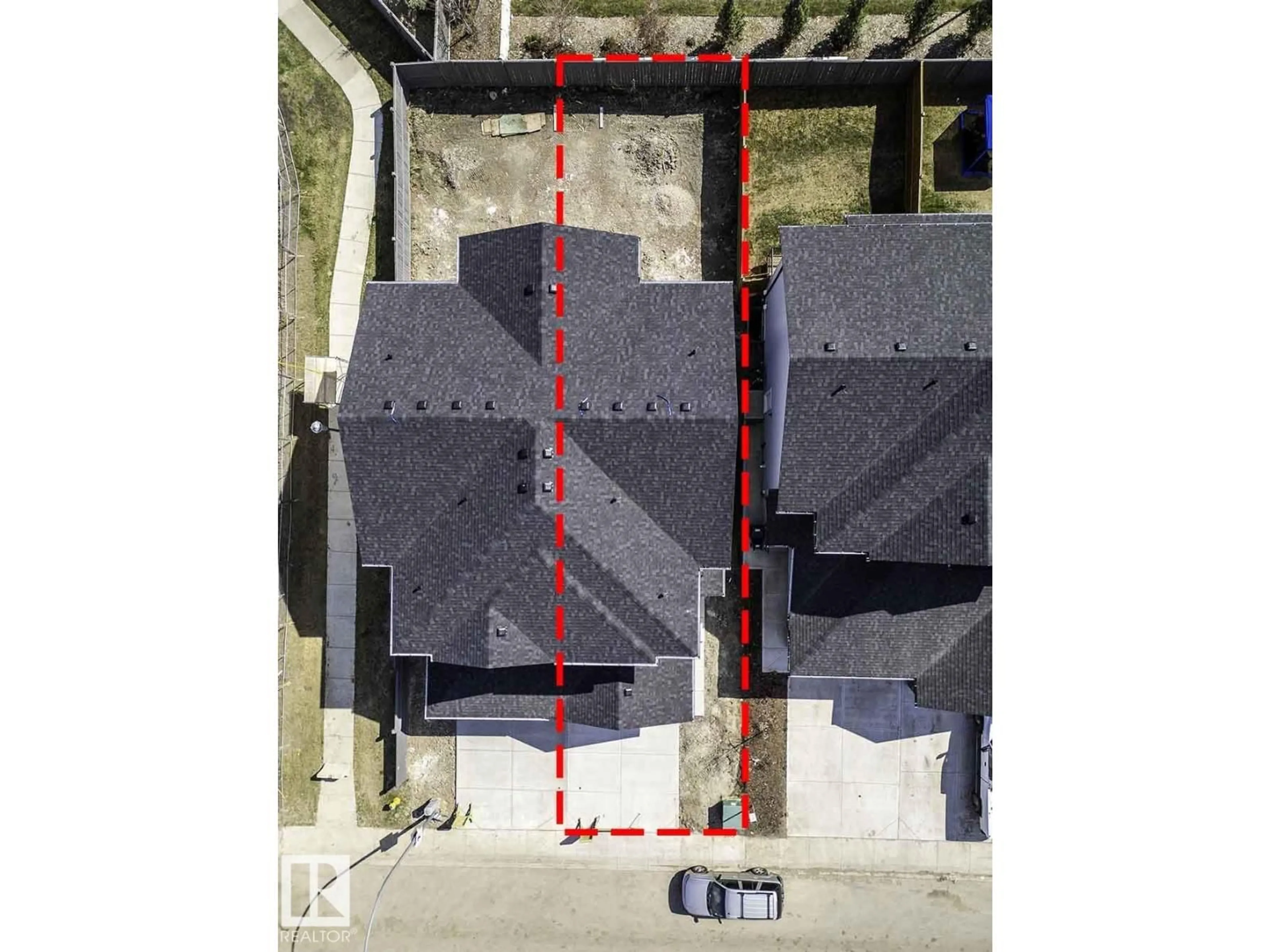 A pic from outside/outdoor area/front of a property/back of a property/a pic from drone, street for NW - 7709 174A AV, Edmonton Alberta T5Z0W5