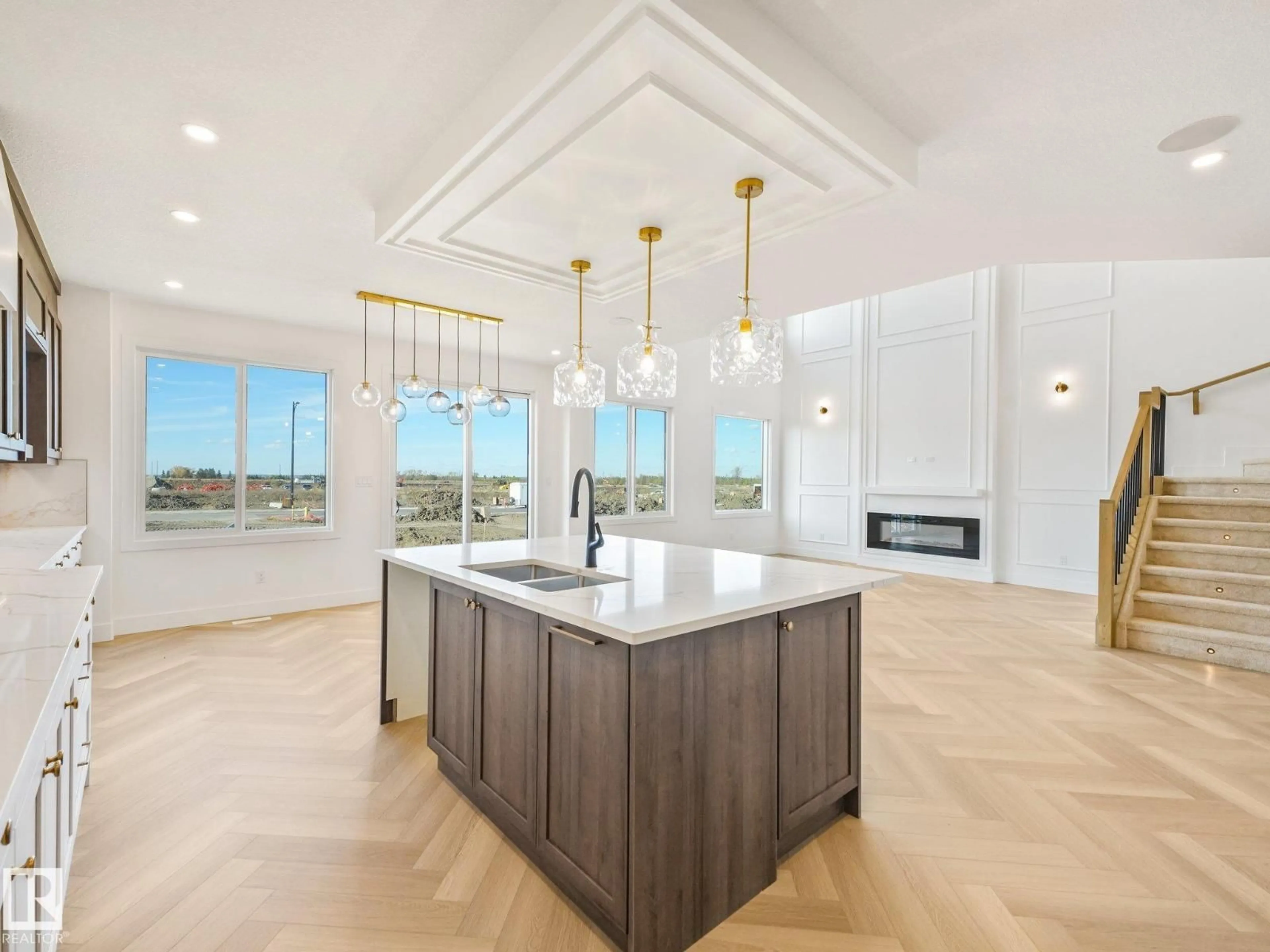 Open concept kitchen, unknown for 206 CORRAL CIRCLE, Sherwood Park Alberta T8H3B9