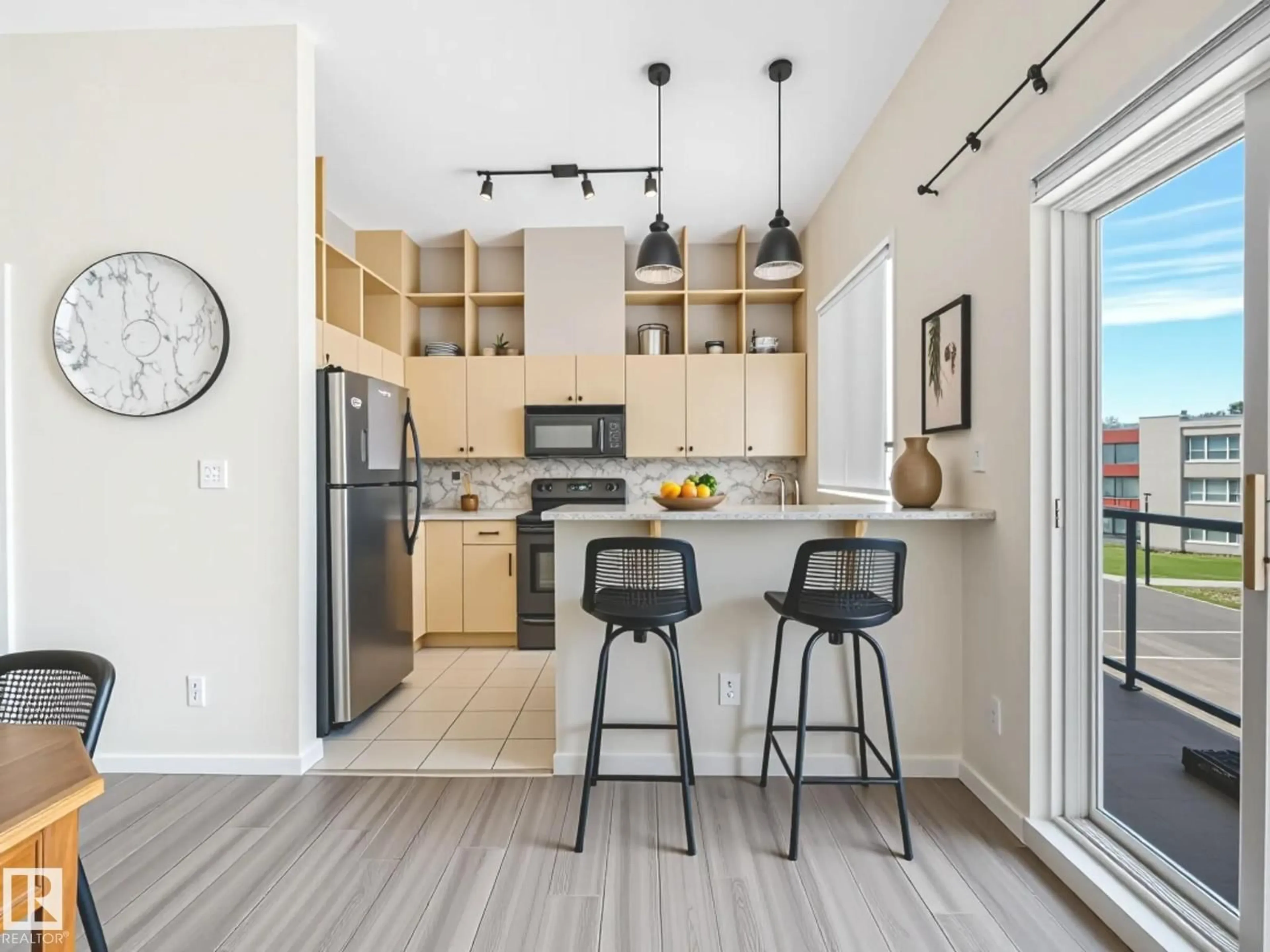 Open concept kitchen, unknown for 301 - 10905 109 ST, Edmonton Alberta T5H3C2