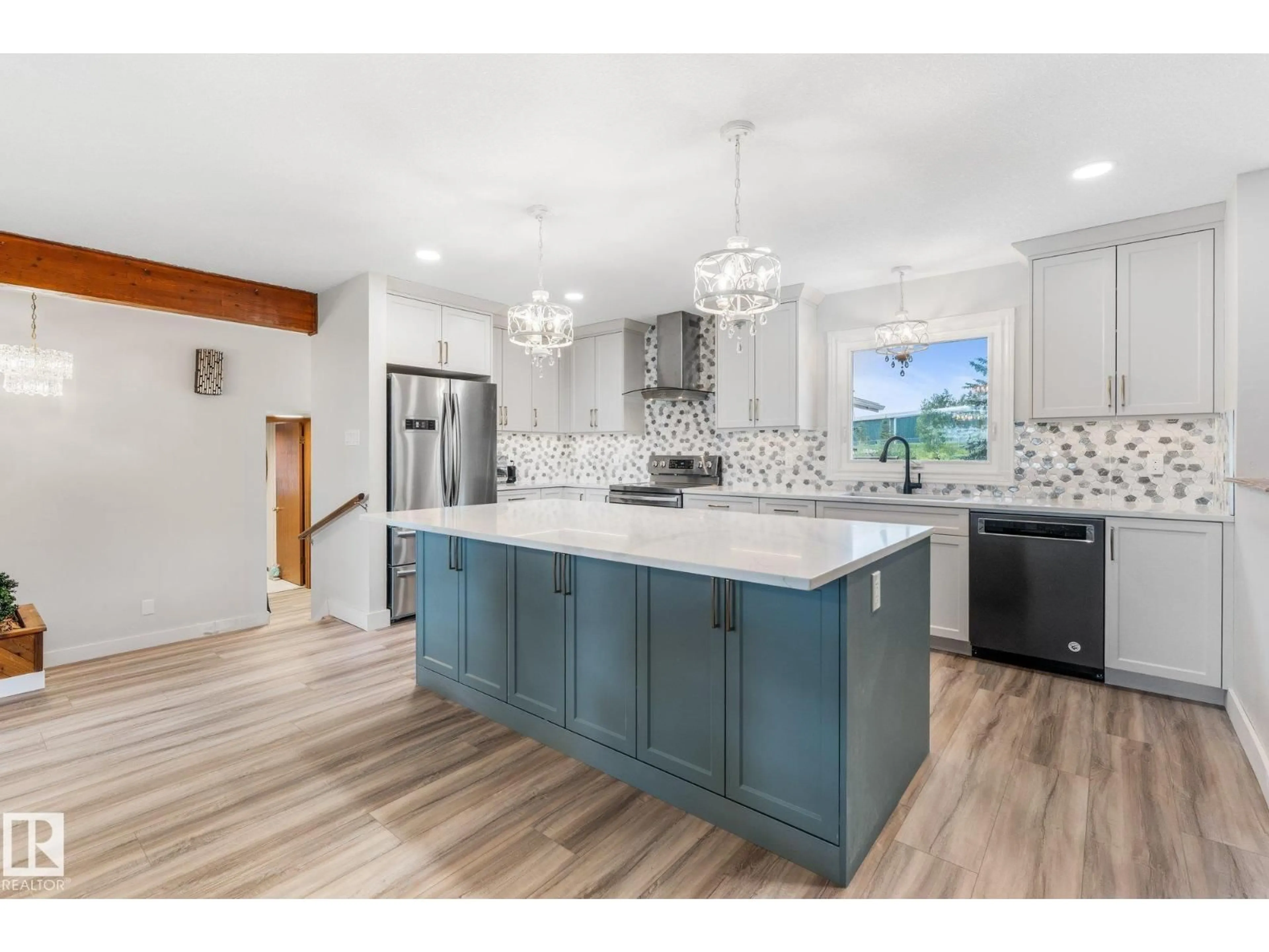 Open concept kitchen, unknown for 2324 HGHWAY 16, Rural Parkland County Alberta T7Y0G7