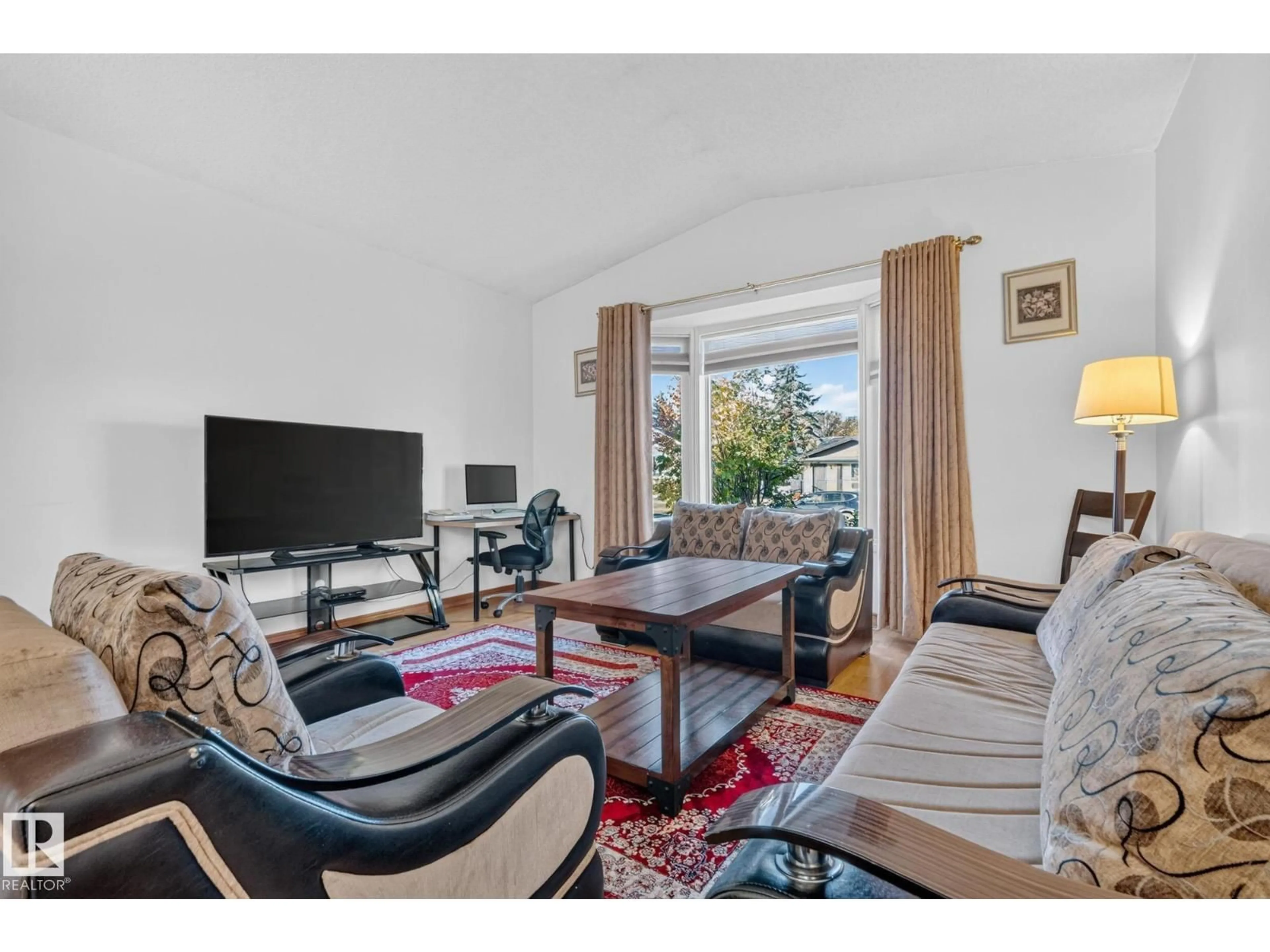 Living room with furniture, unknown for 11 HOWSON CR, Edmonton Alberta T5A4T7