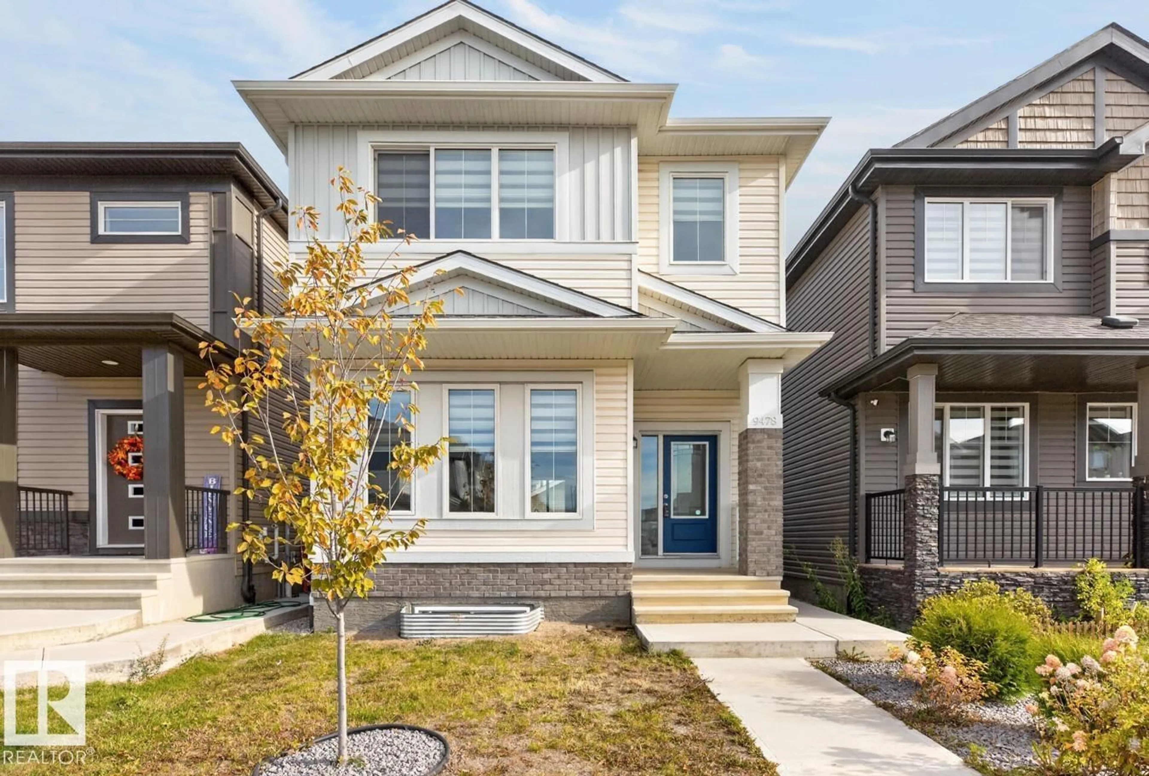 Home with brick exterior material, street for 9478 COLAK LN, Edmonton Alberta T6W5B6