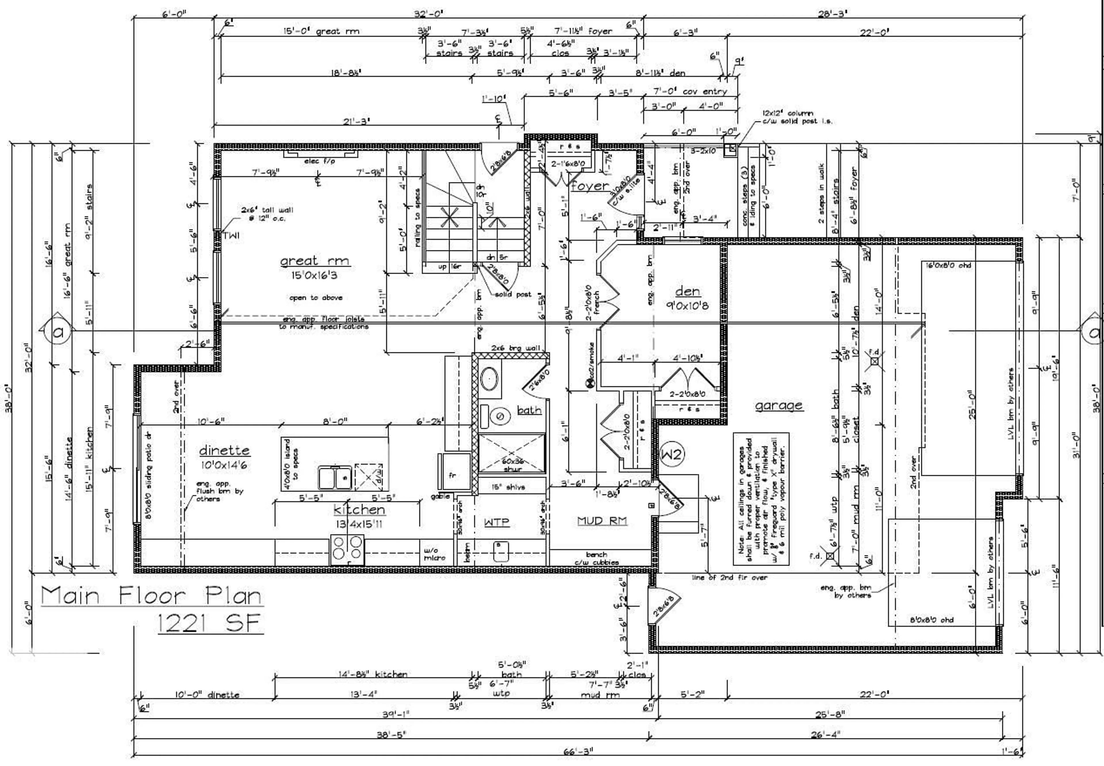 Floor plan for 14 ARTHUR WY, Spruce Grove Alberta T7X0Y4