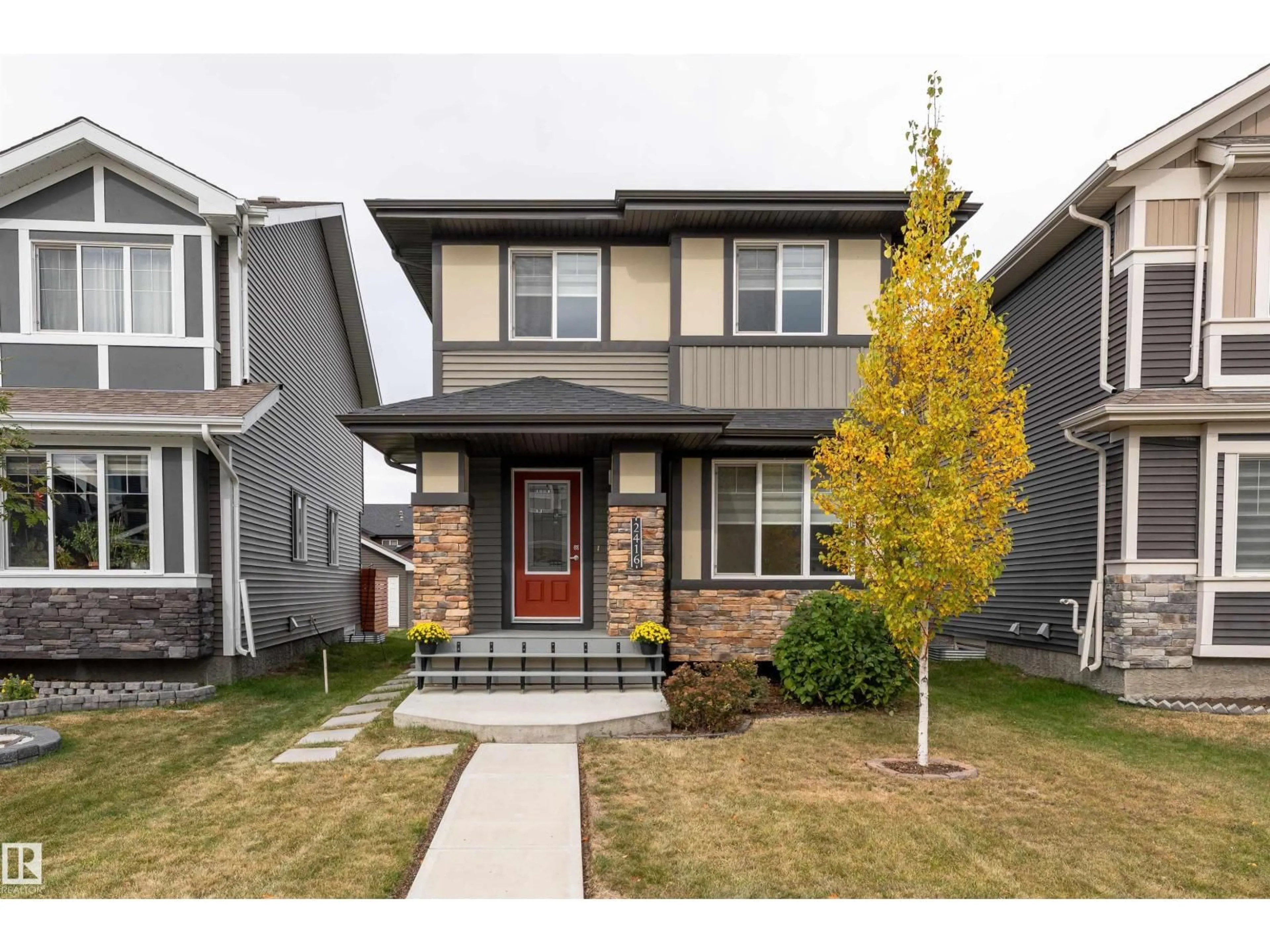 Home with brick exterior material, street for 2416 WONNACOTT CO, Edmonton Alberta T6X2K5