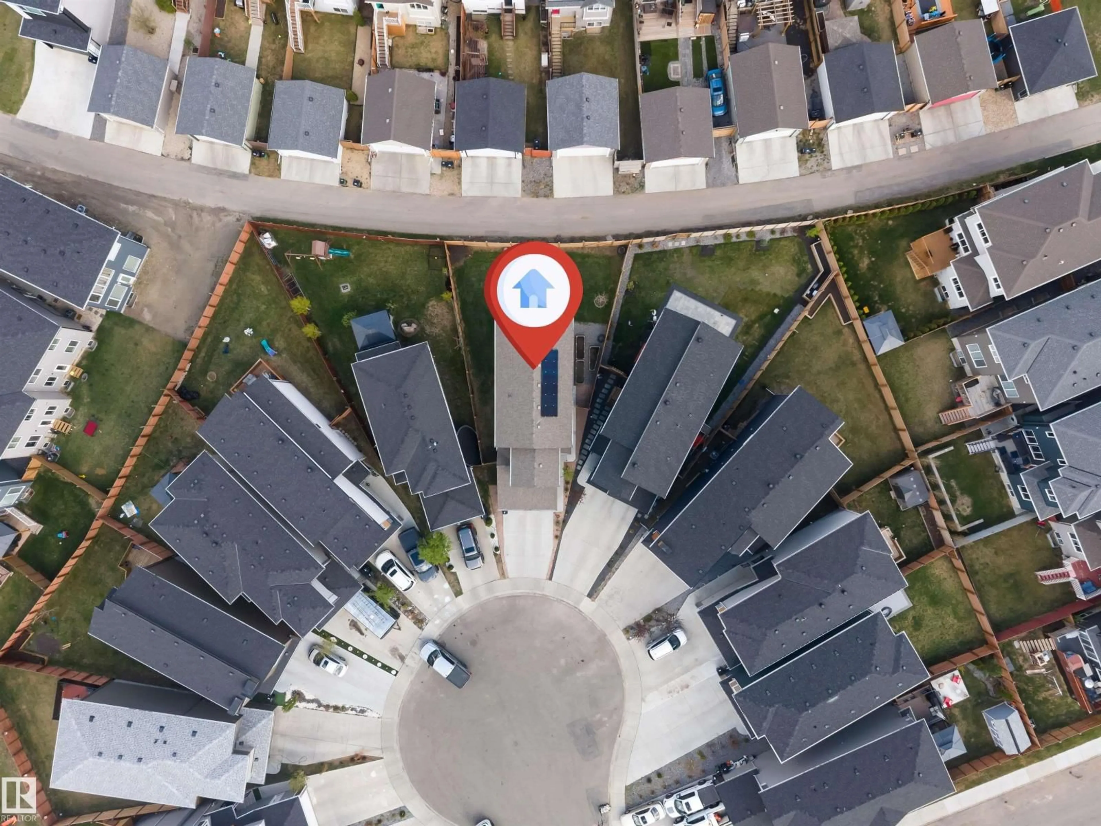 A pic from outside/outdoor area/front of a property/back of a property/a pic from drone, city buildings view from balcony for SW - 425 41 ST, Edmonton Alberta T6X2L8