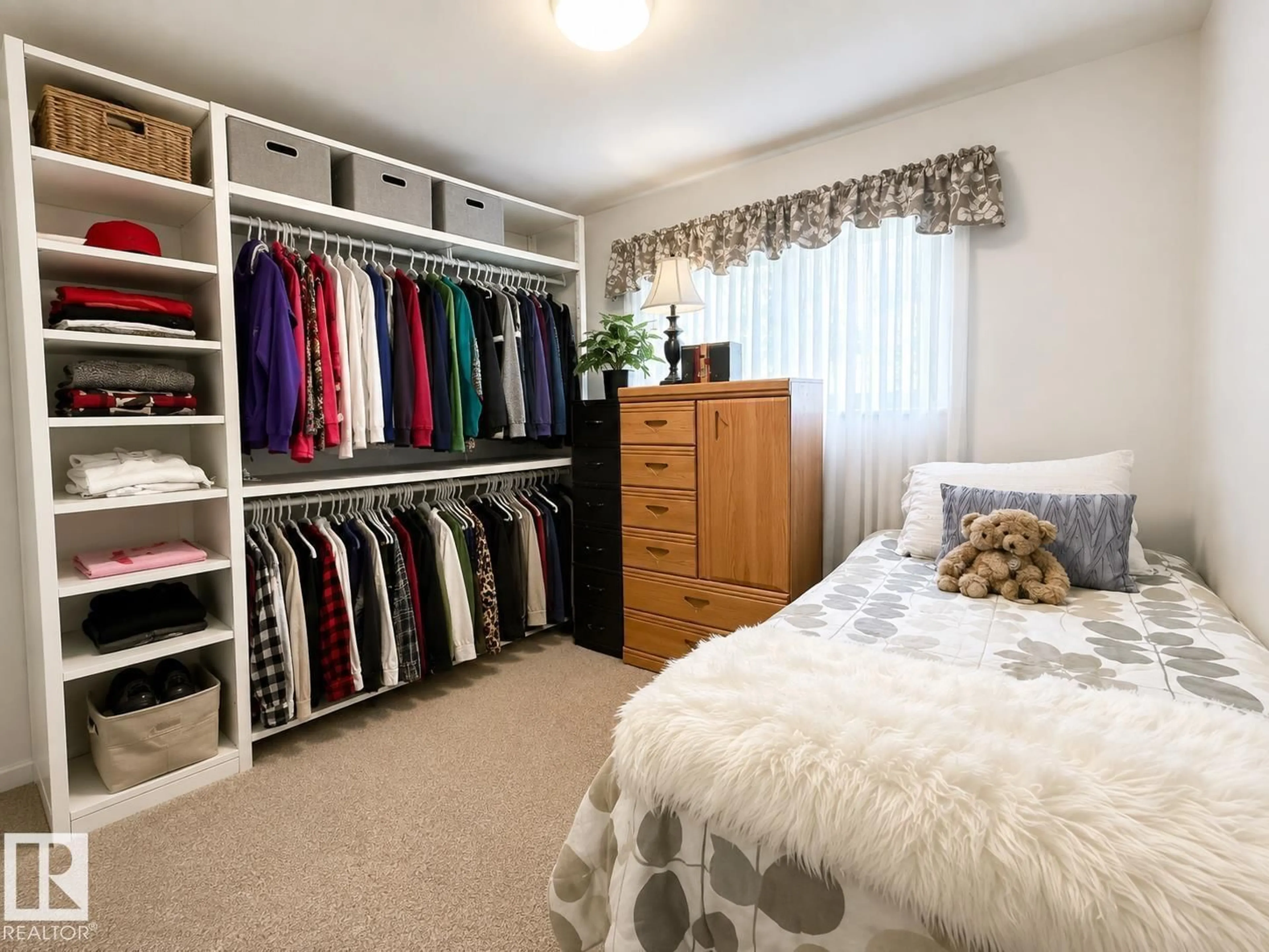 Storage room or clothes room or walk-in closet for 10315 44 ST, Edmonton Alberta T6A1V6