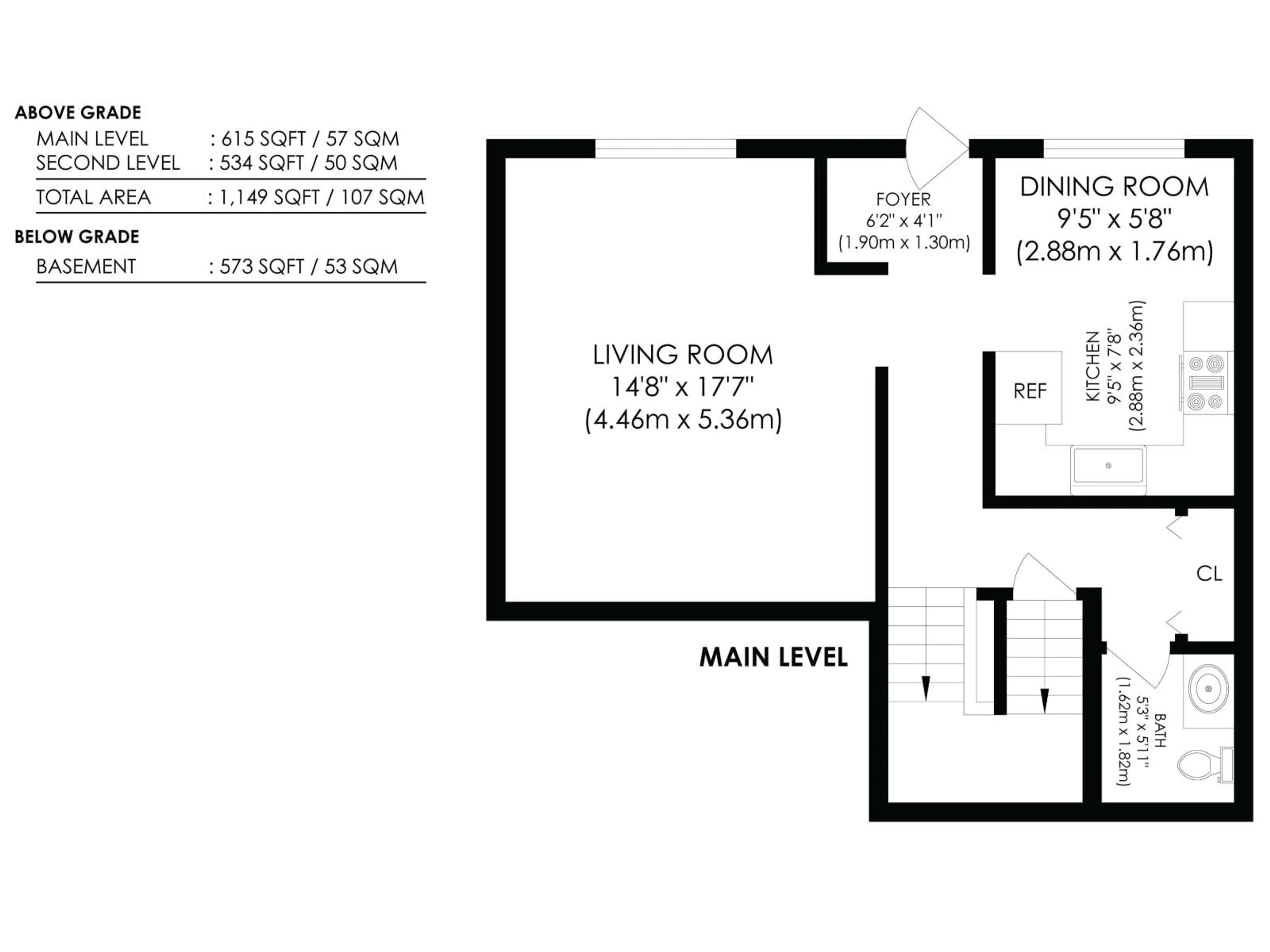 Floor plan for 132 LONDONDERRY SQUARE, Edmonton Alberta T5C3C4