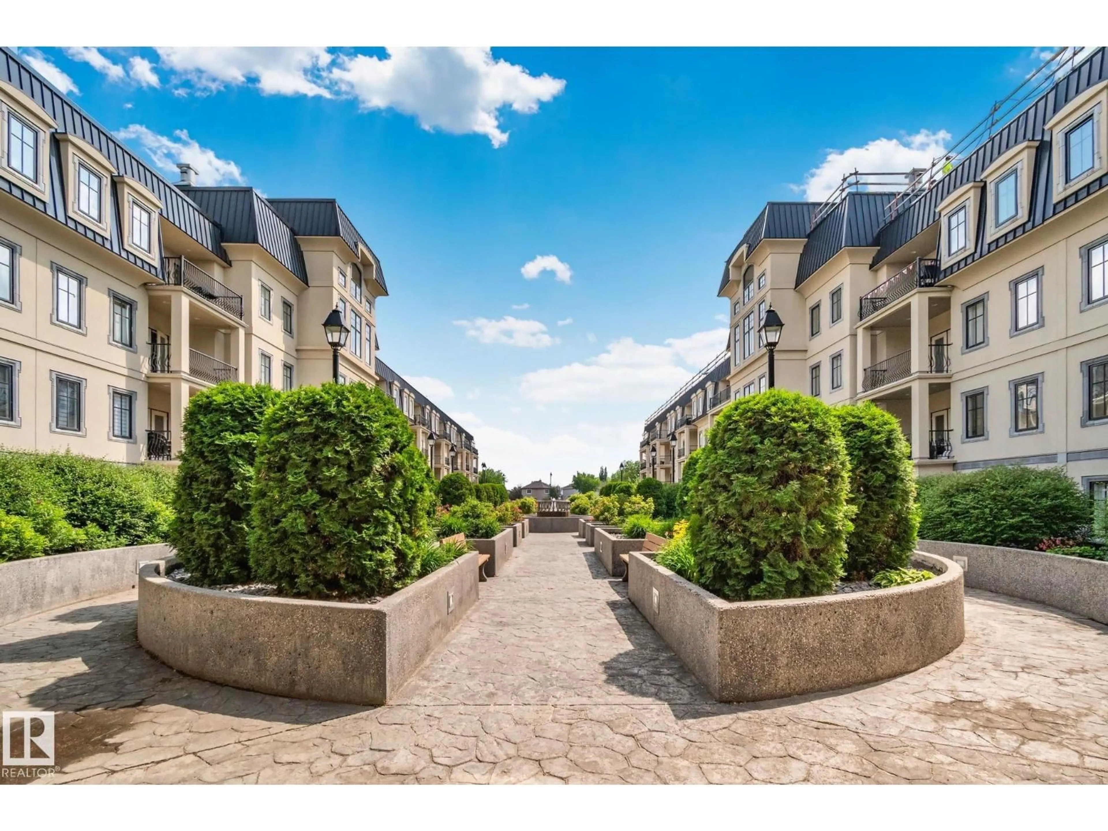 Patio, street for #413 - 1406 HODGSON WY, Edmonton Alberta T6R3K1