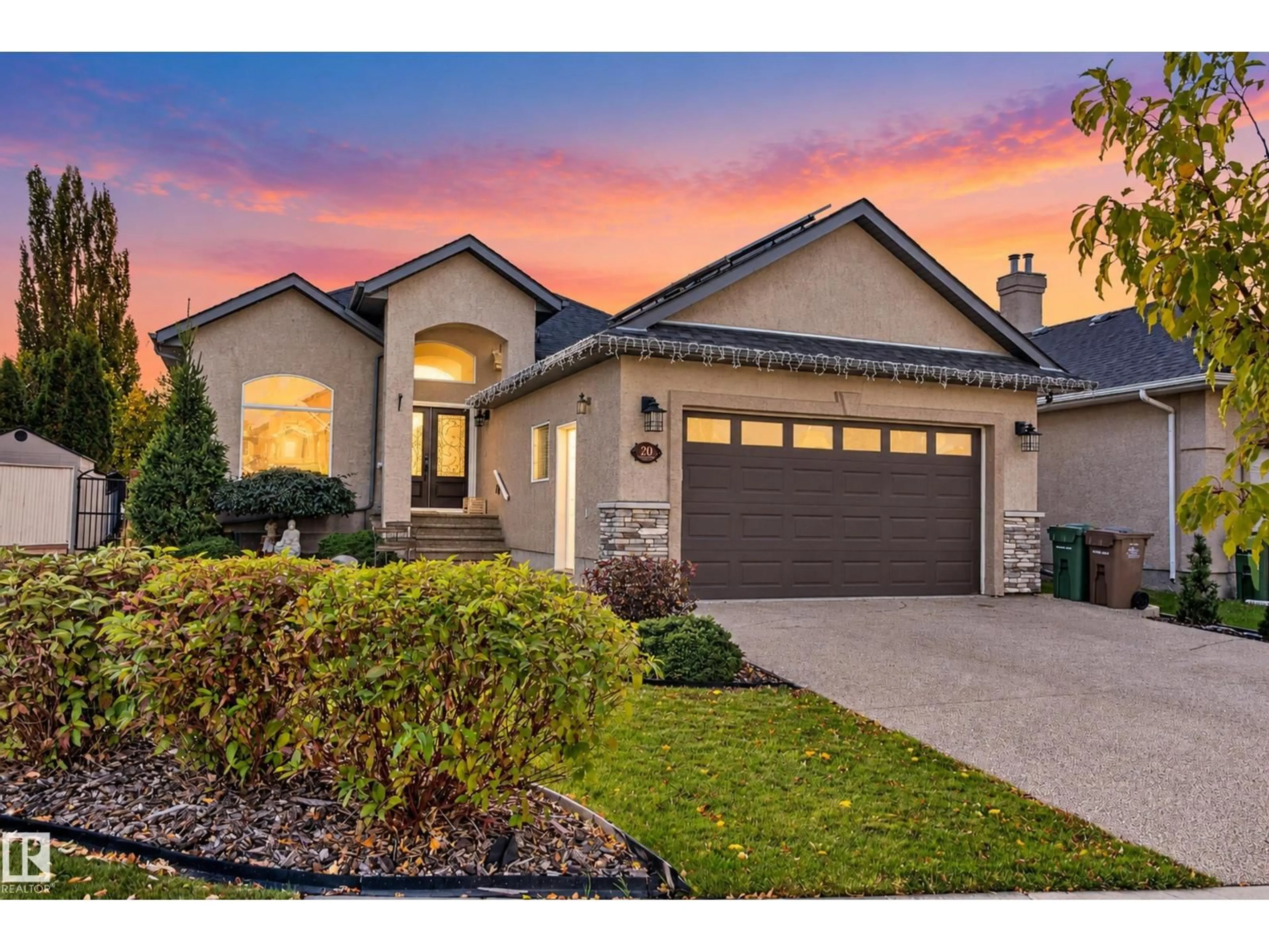 Home with brick exterior material, street for 20 KINGSMOOR CL, St. Albert Alberta T8N0X2