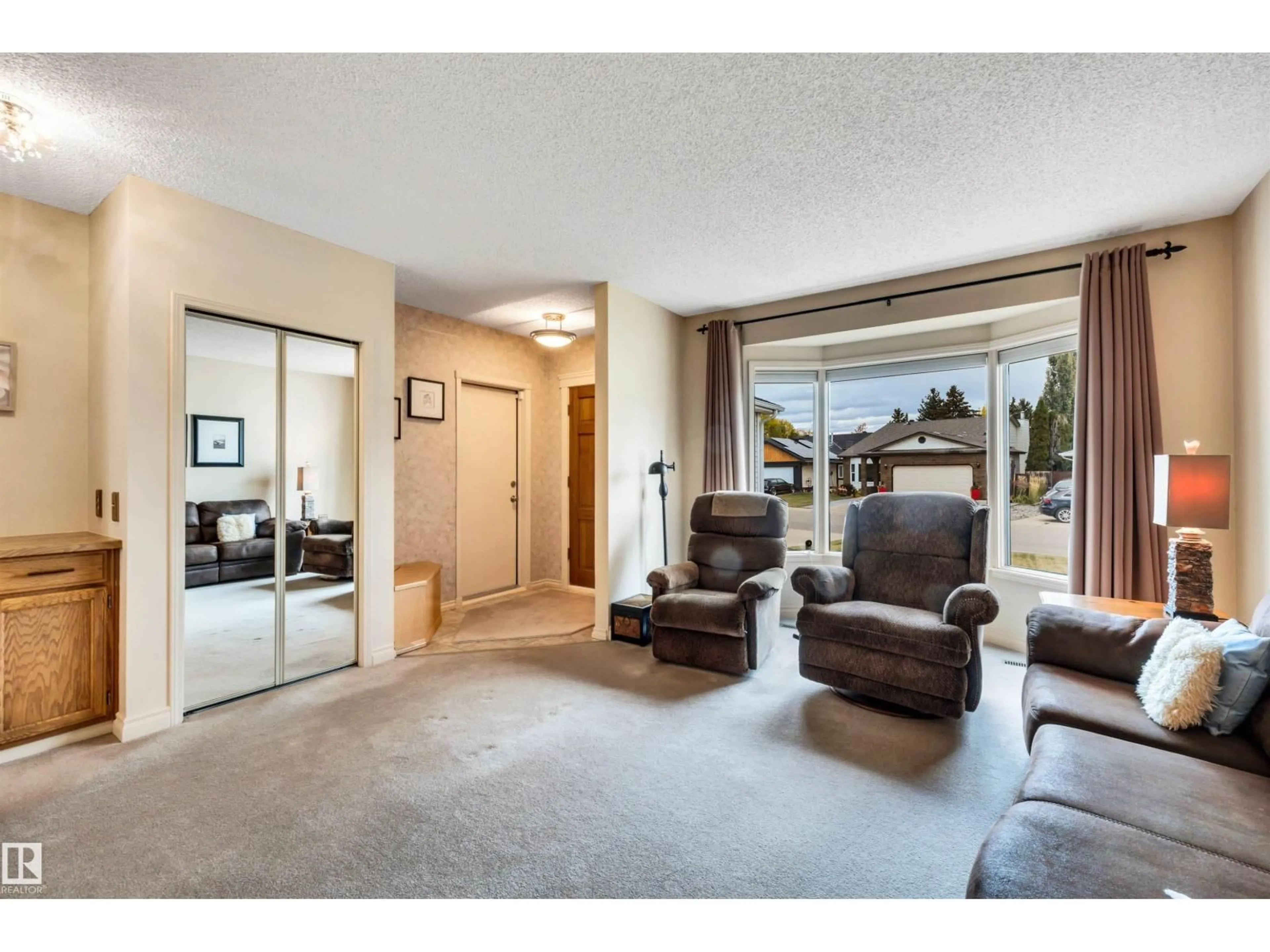 Living room with furniture, unknown for NW - 17832 93 ST, Edmonton Alberta T5Z2H7
