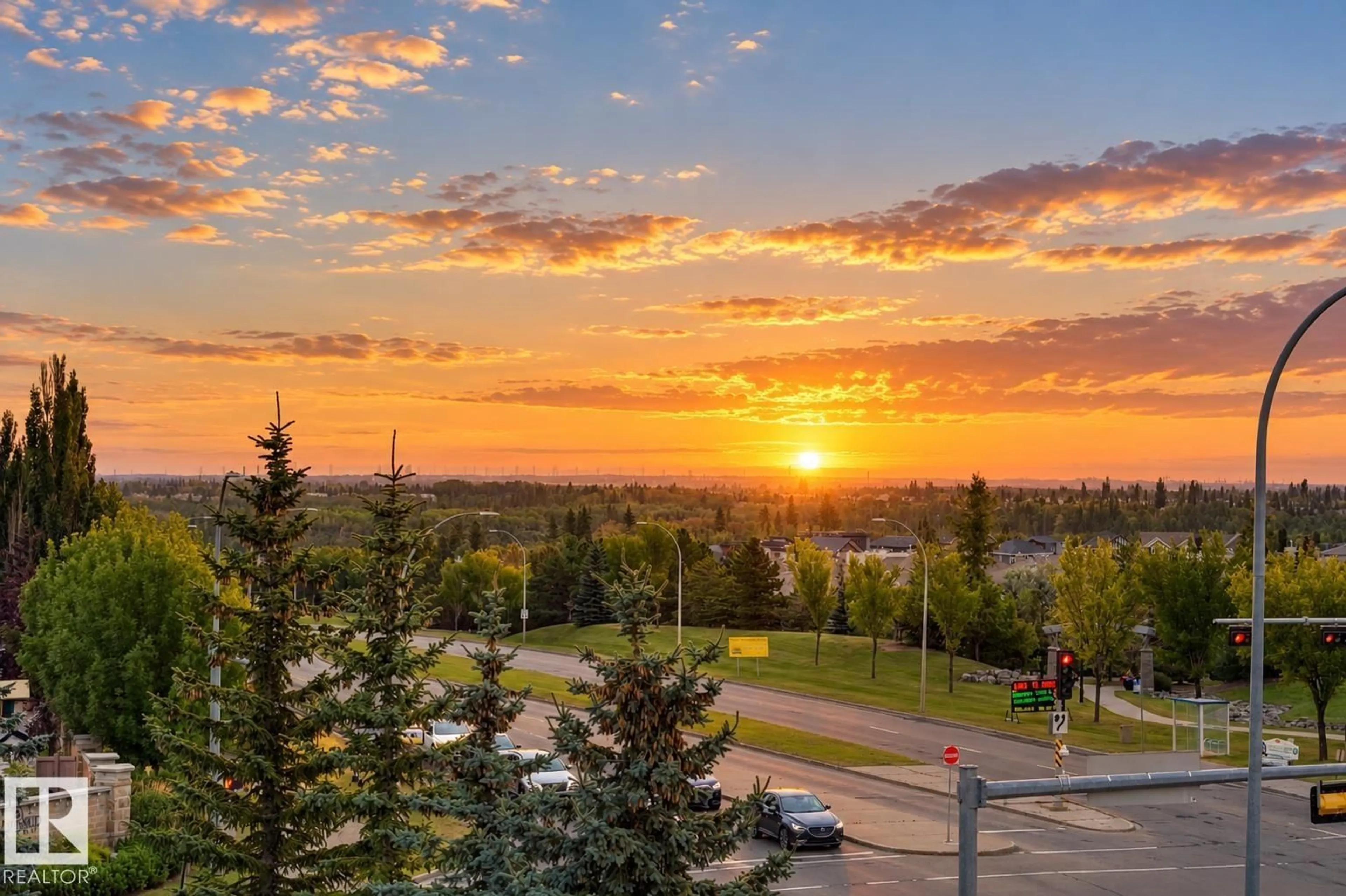 A pic from outside/outdoor area/front of a property/back of a property/a pic from drone, mountain view for 1406 HODGSON WY, Edmonton Alberta T6R3K1