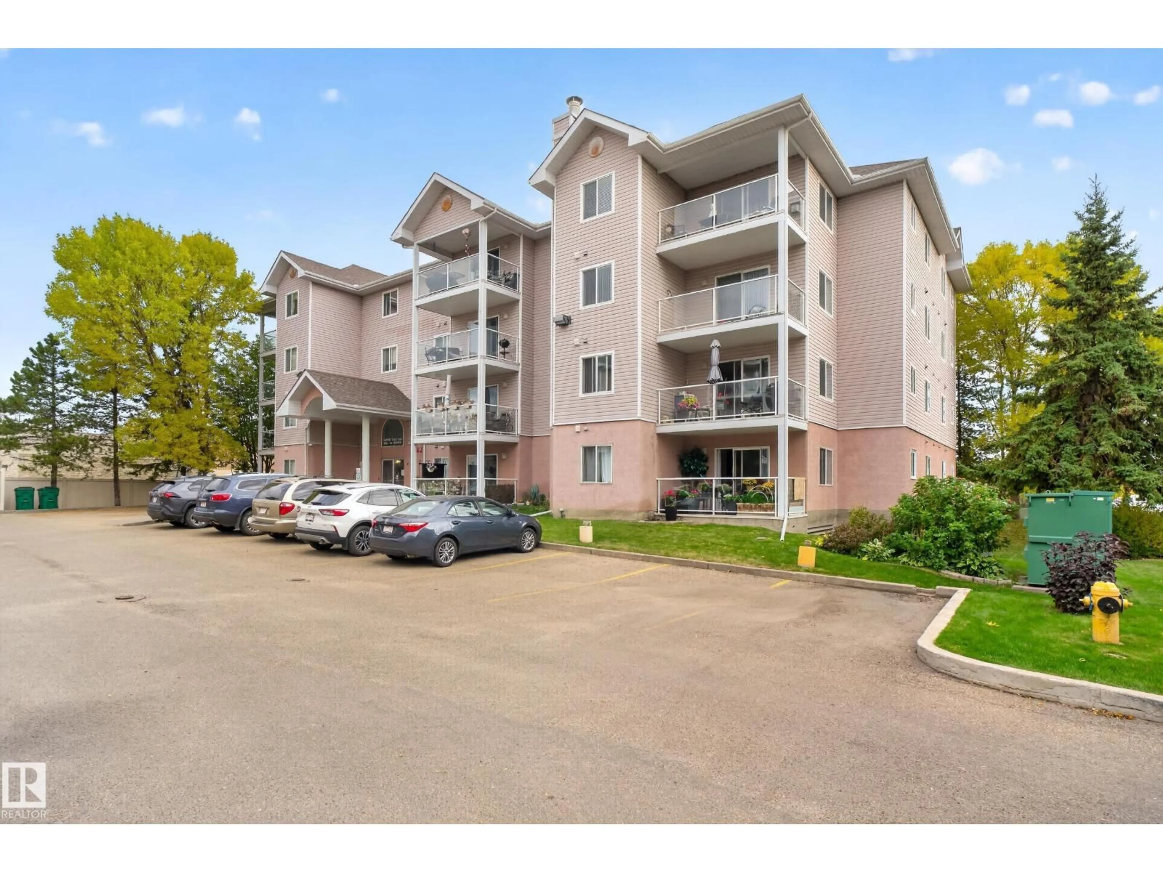 A pic from outside/outdoor area/front of a property/back of a property/a pic from drone, unknown for #104 - 5102 49 AV, Leduc Alberta T9E8H1