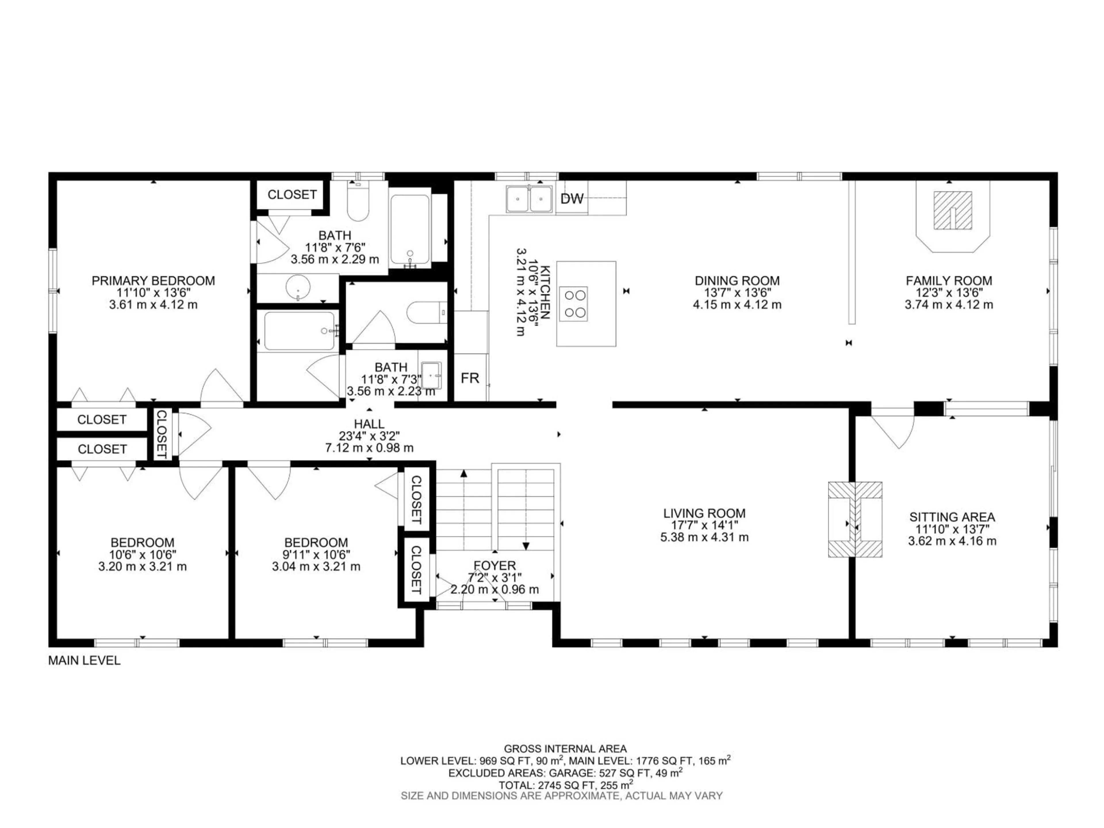 Floor plan for 52414 - 2 RGE ROAD 20, Rural Parkland County Alberta T0E0H0