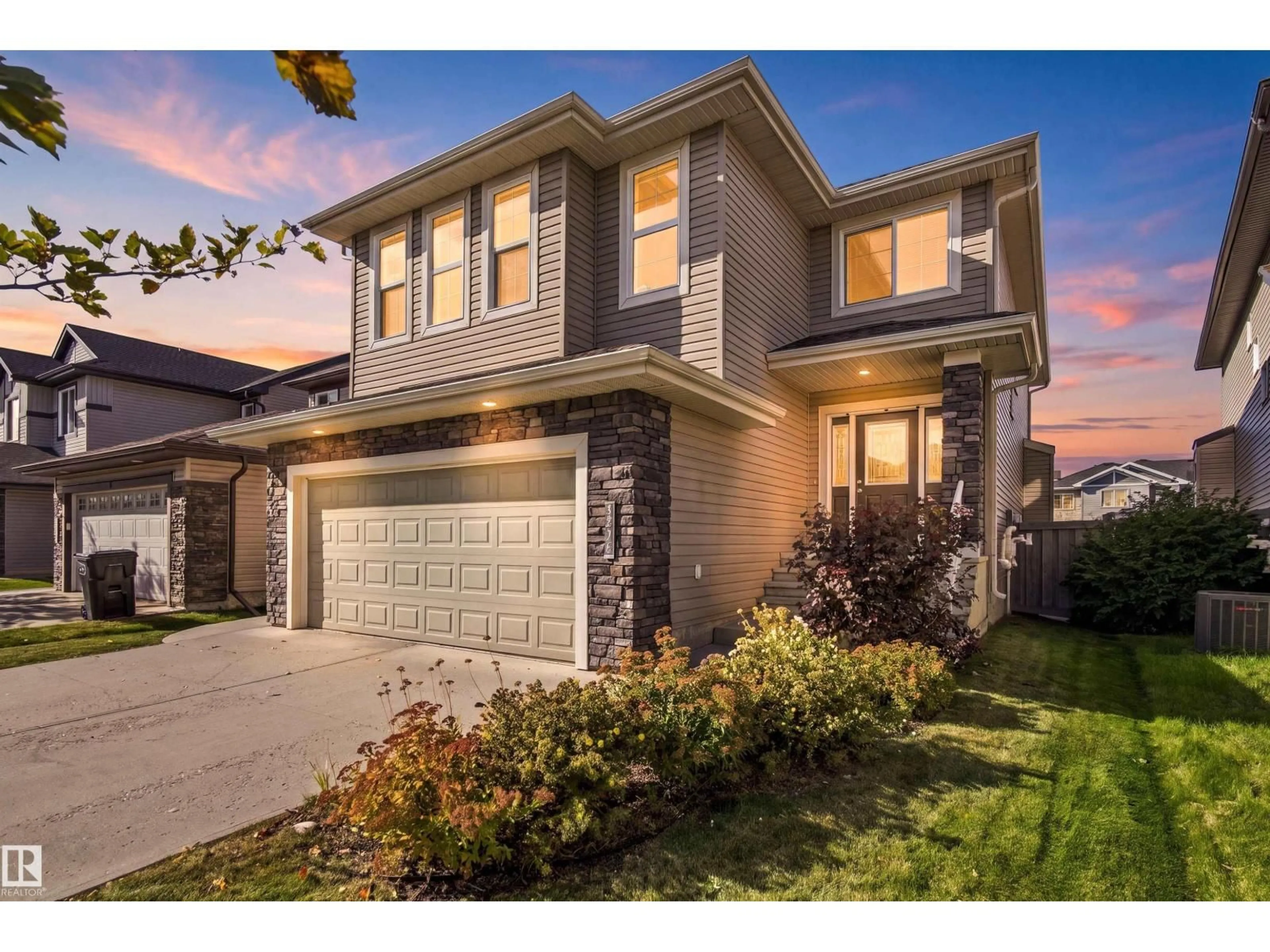 Home with brick exterior material, street for 3528 CLAXTON CR, Edmonton Alberta T6W0Z6