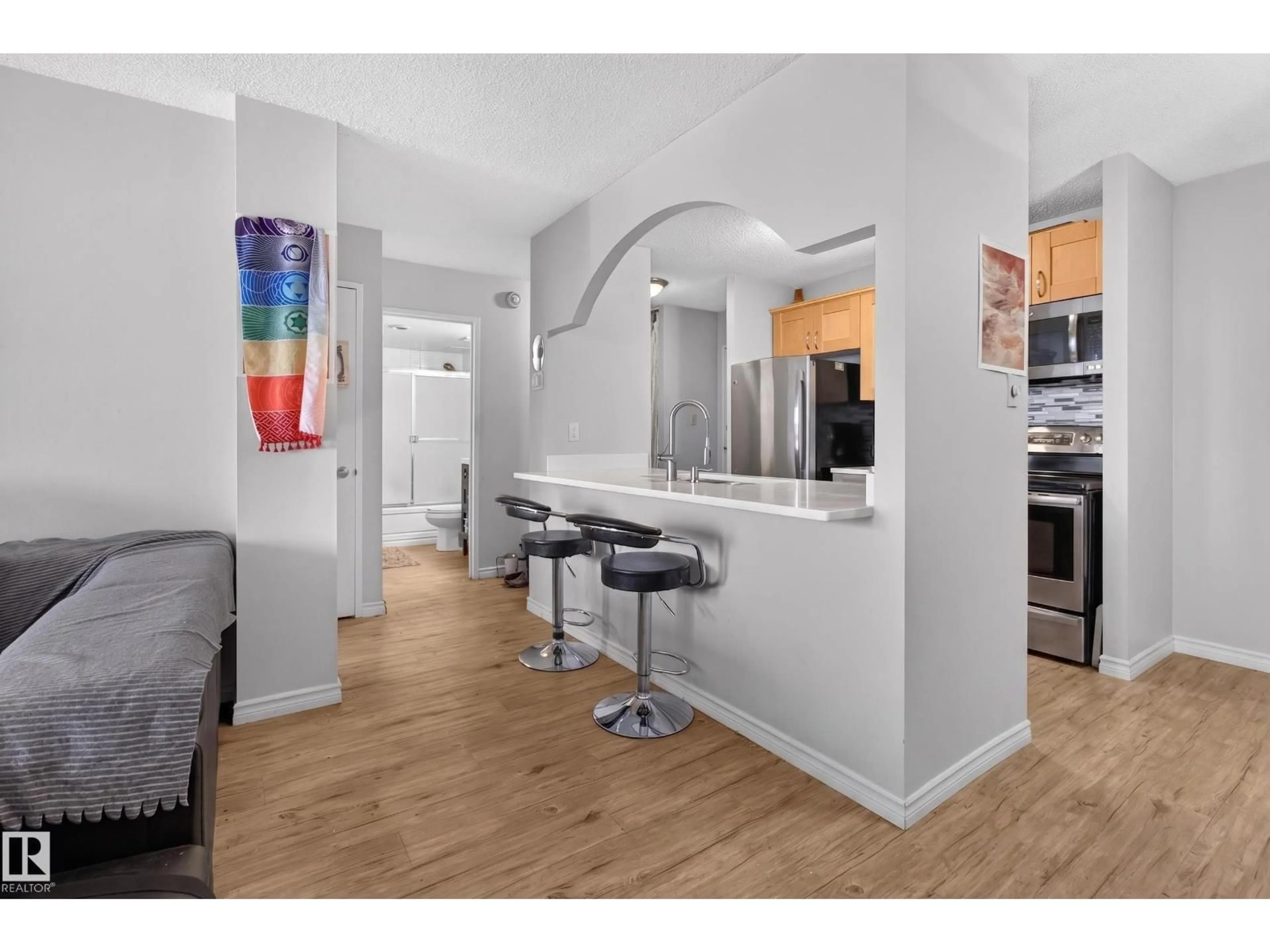 Open concept kitchen, unknown for 1704 - 9835 113 ST, Edmonton Alberta T5K1N4