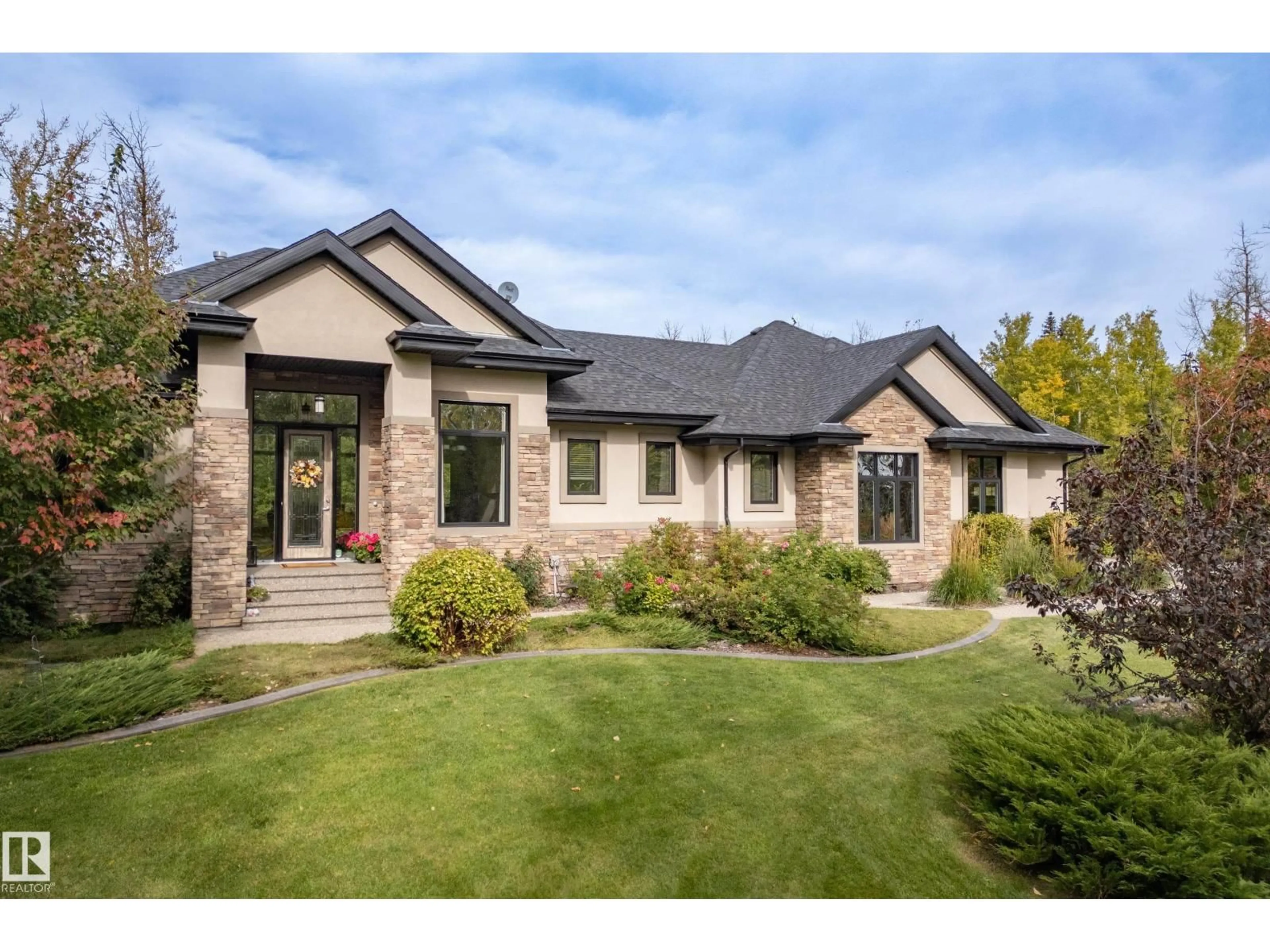 Home with brick exterior material, street for #14 - 53424 RGE ROAD 274, Rural Parkland County Alberta T7X3T1