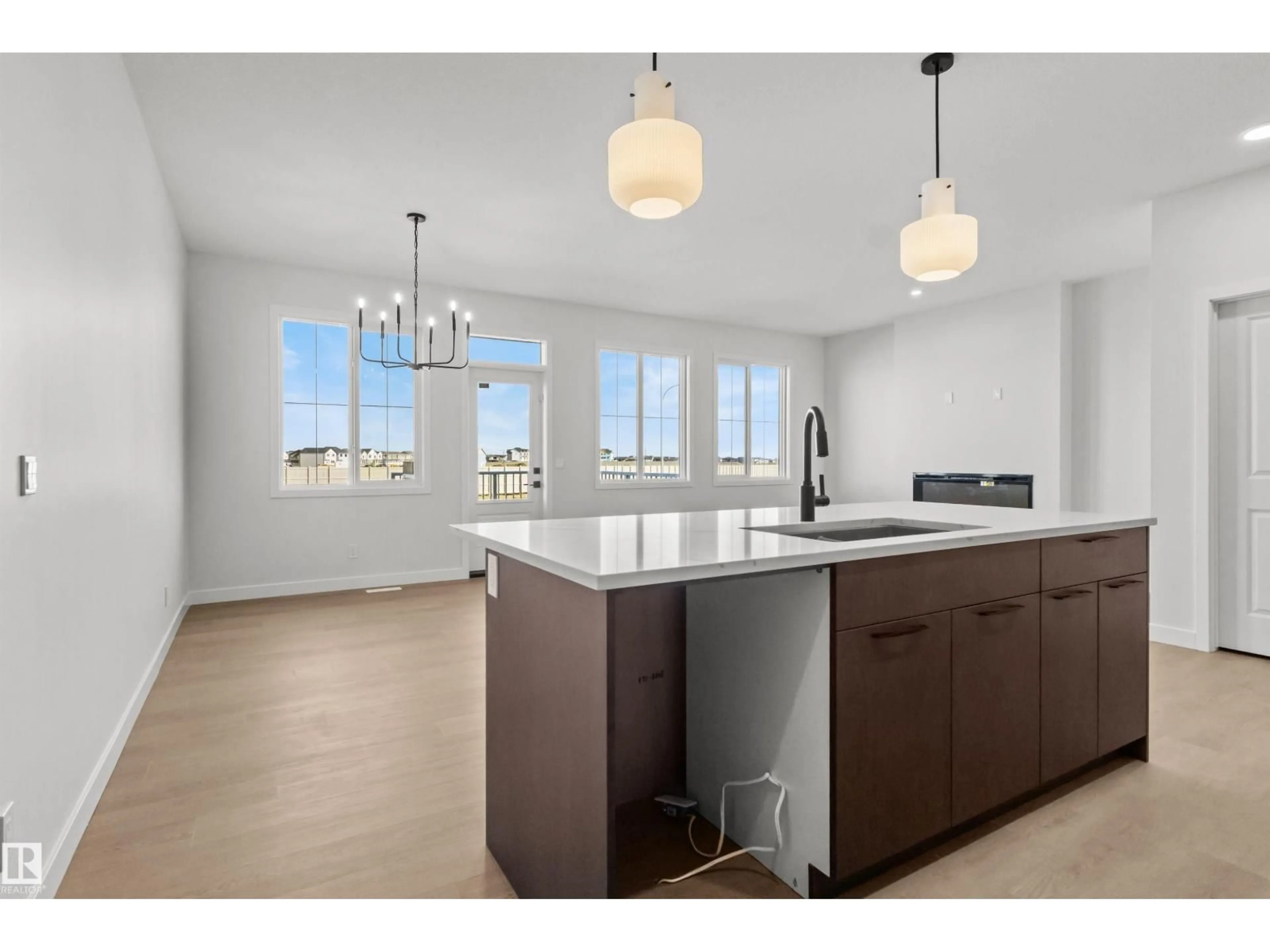 Open concept kitchen, unknown for SW - 3408 126 ST, Edmonton Alberta T6W5Z8