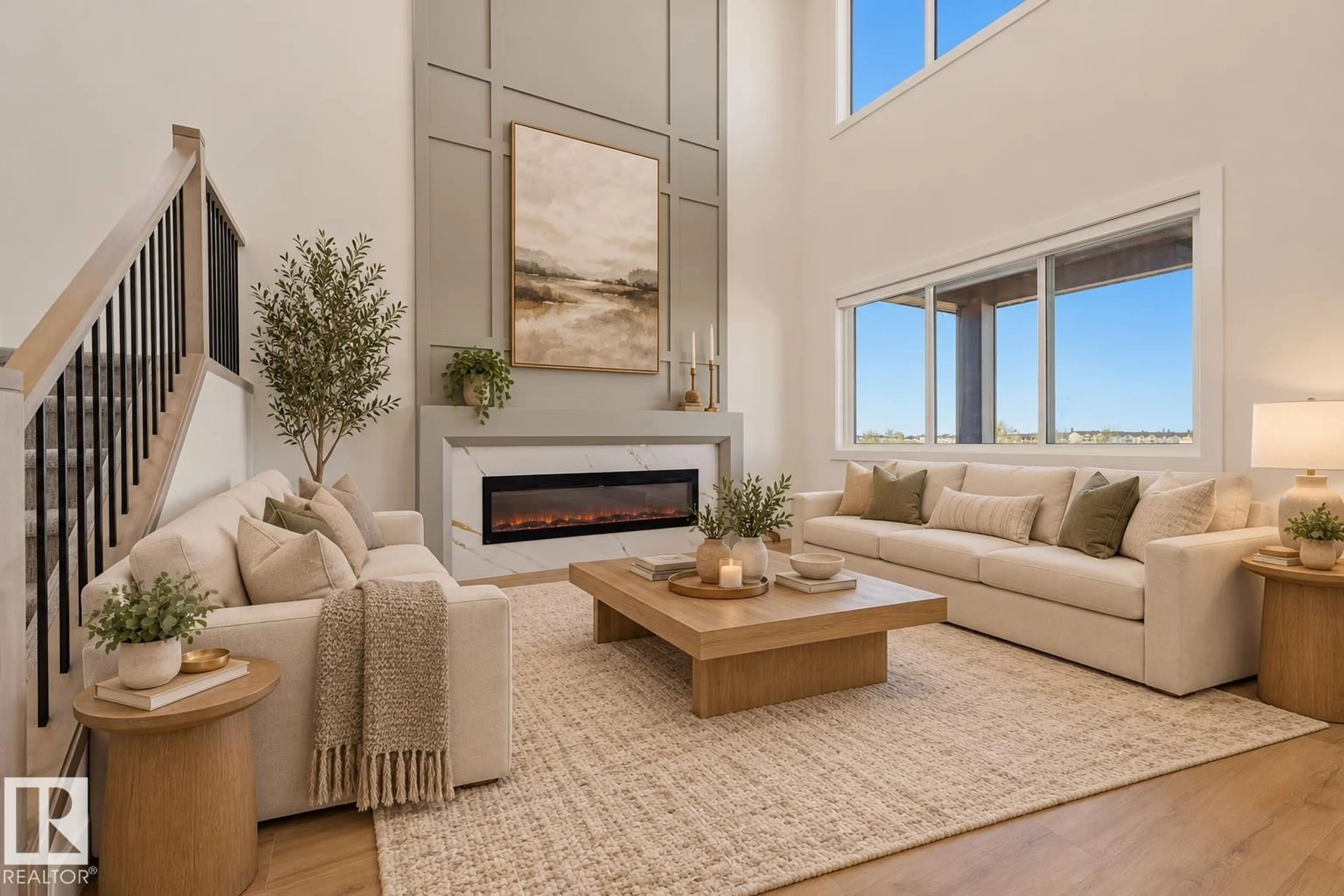 Living room with furniture, unknown for 2024 FLYCATCHER PT, Edmonton Alberta T5S0T3