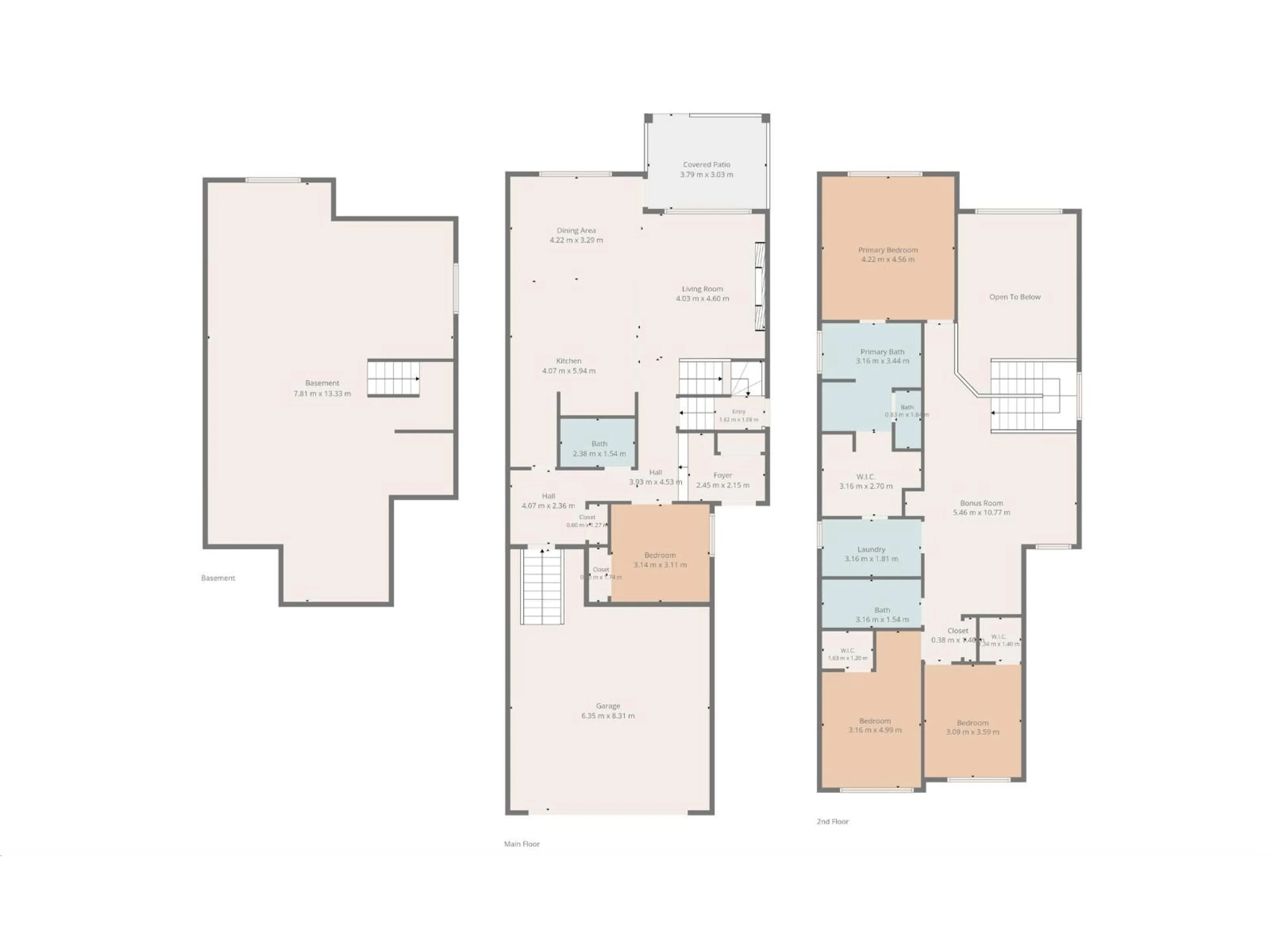 Floor plan for 2024 FLYCATCHER PT, Edmonton Alberta T5S0T3