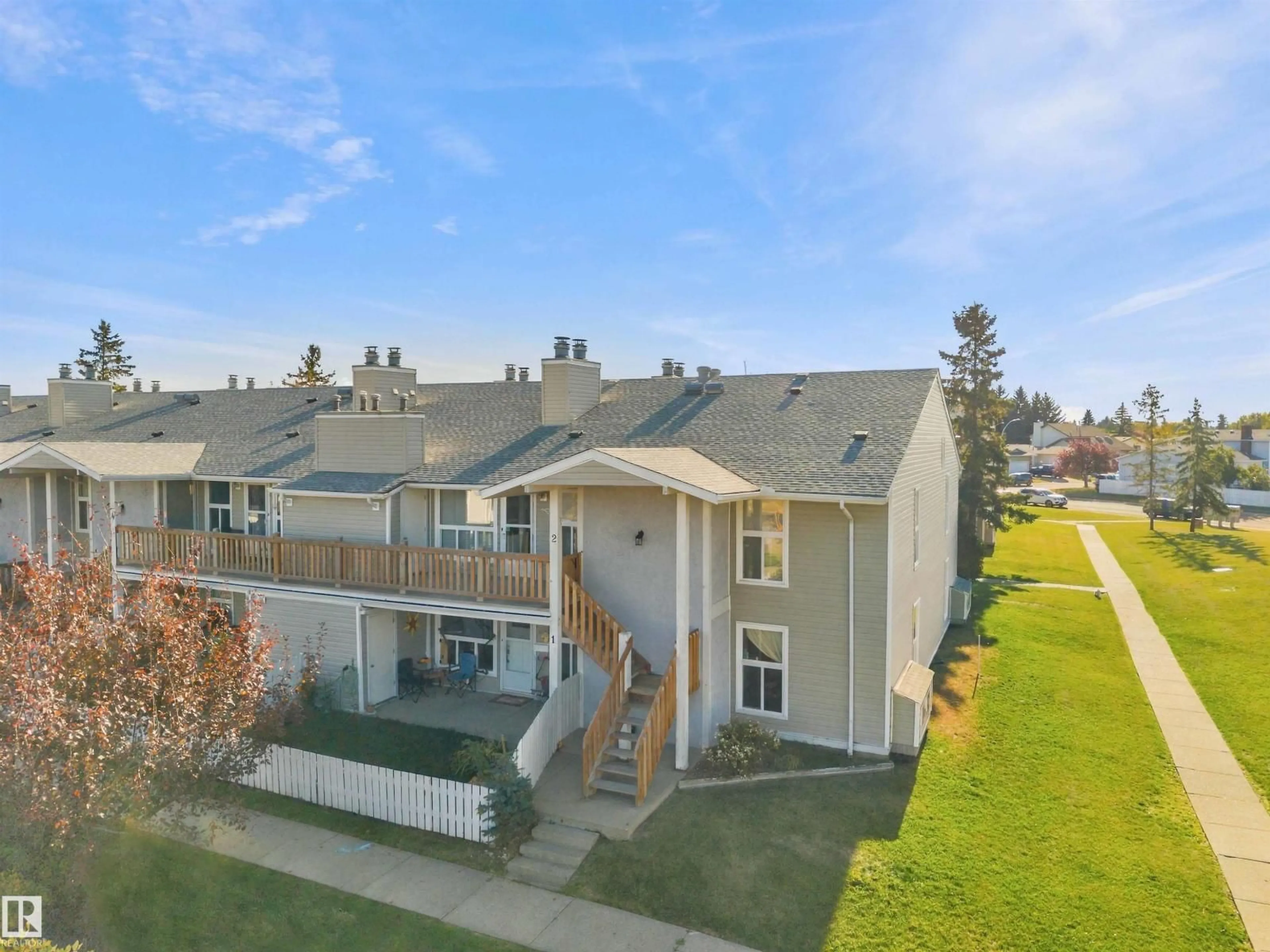 A pic from outside/outdoor area/front of a property/back of a property/a pic from drone, unknown for 2 - 2703 79 ST, Edmonton Alberta T6K3Z6