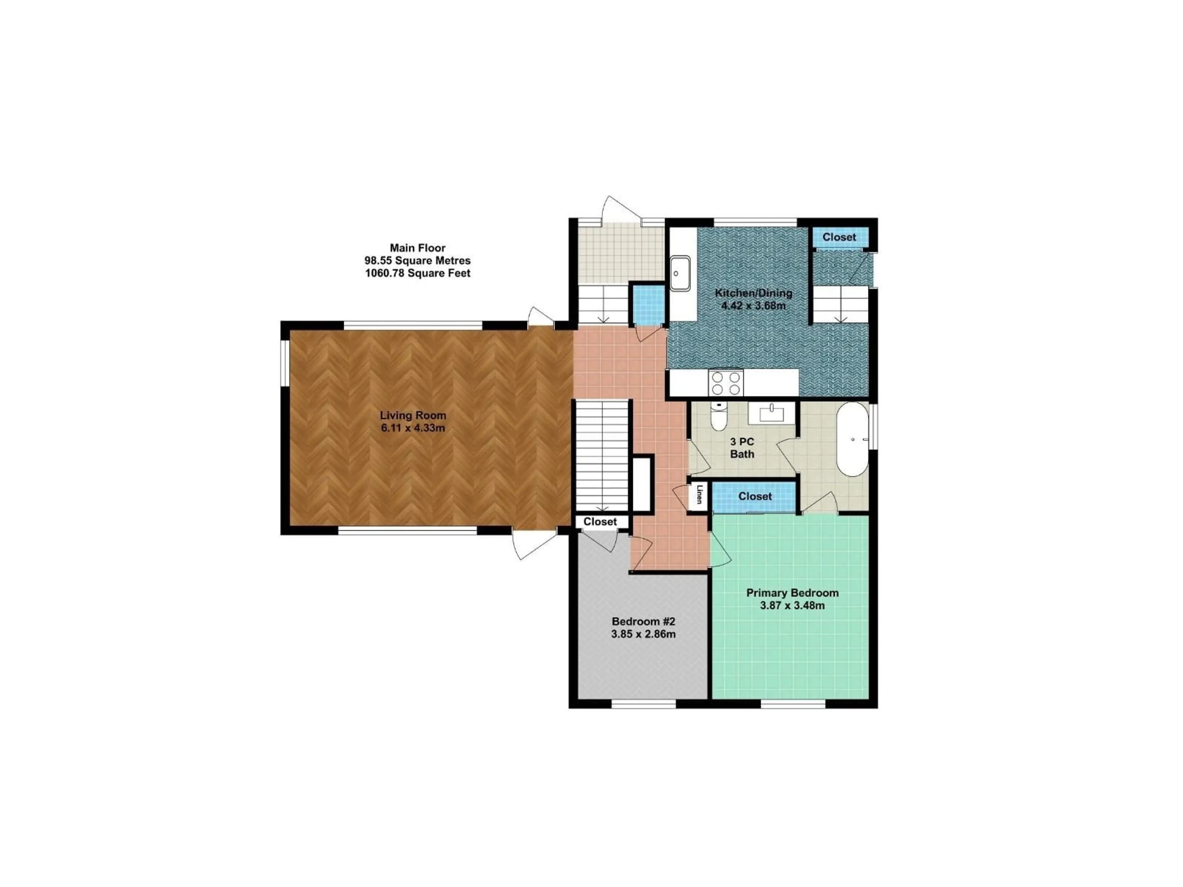 Floor plan for 70 SUNSET BV, St. Albert Alberta T8N0N9