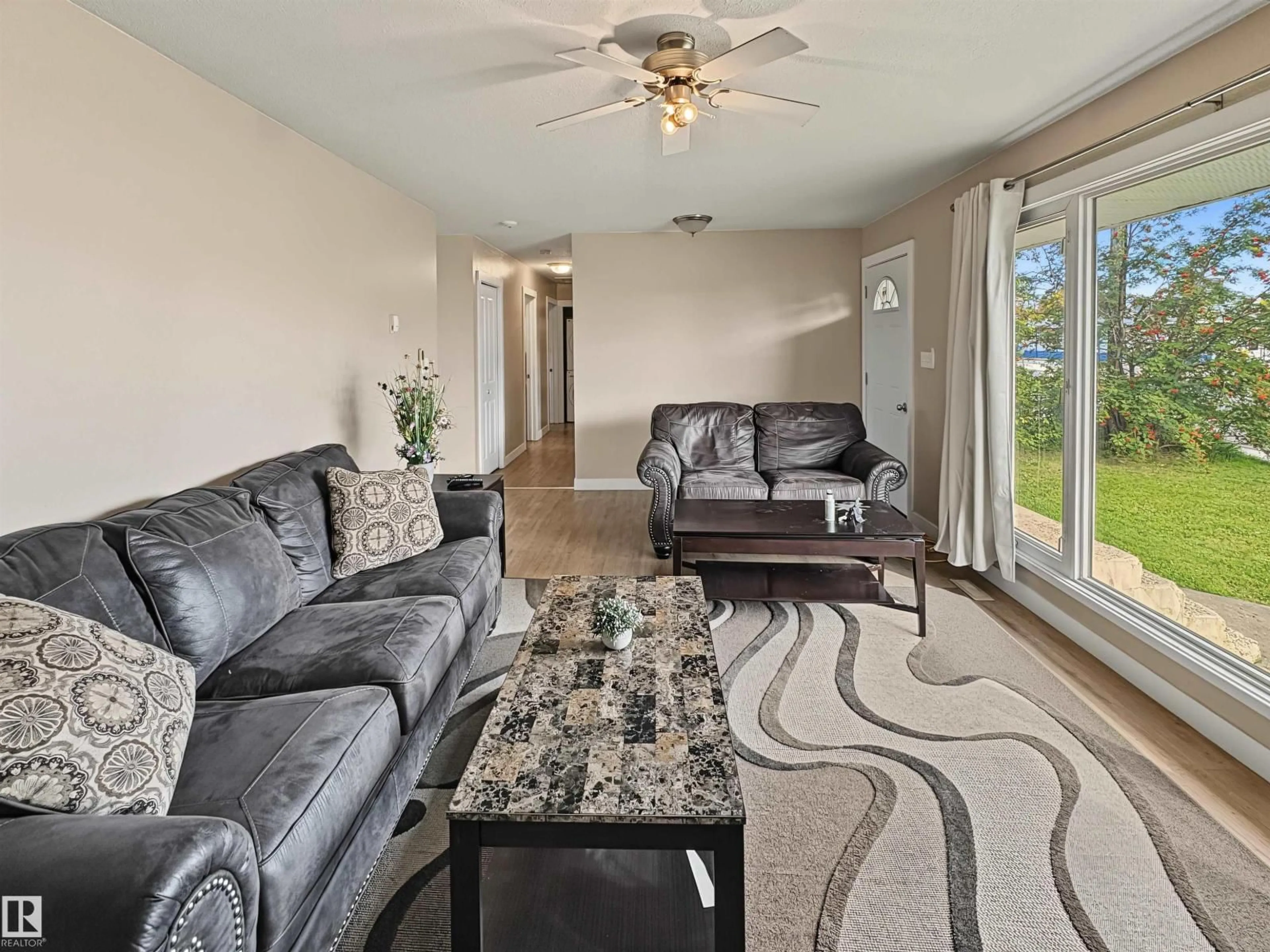 Living room with furniture, unknown for 4816 54 ST, Bonnyville Town Alberta T9N1Y9