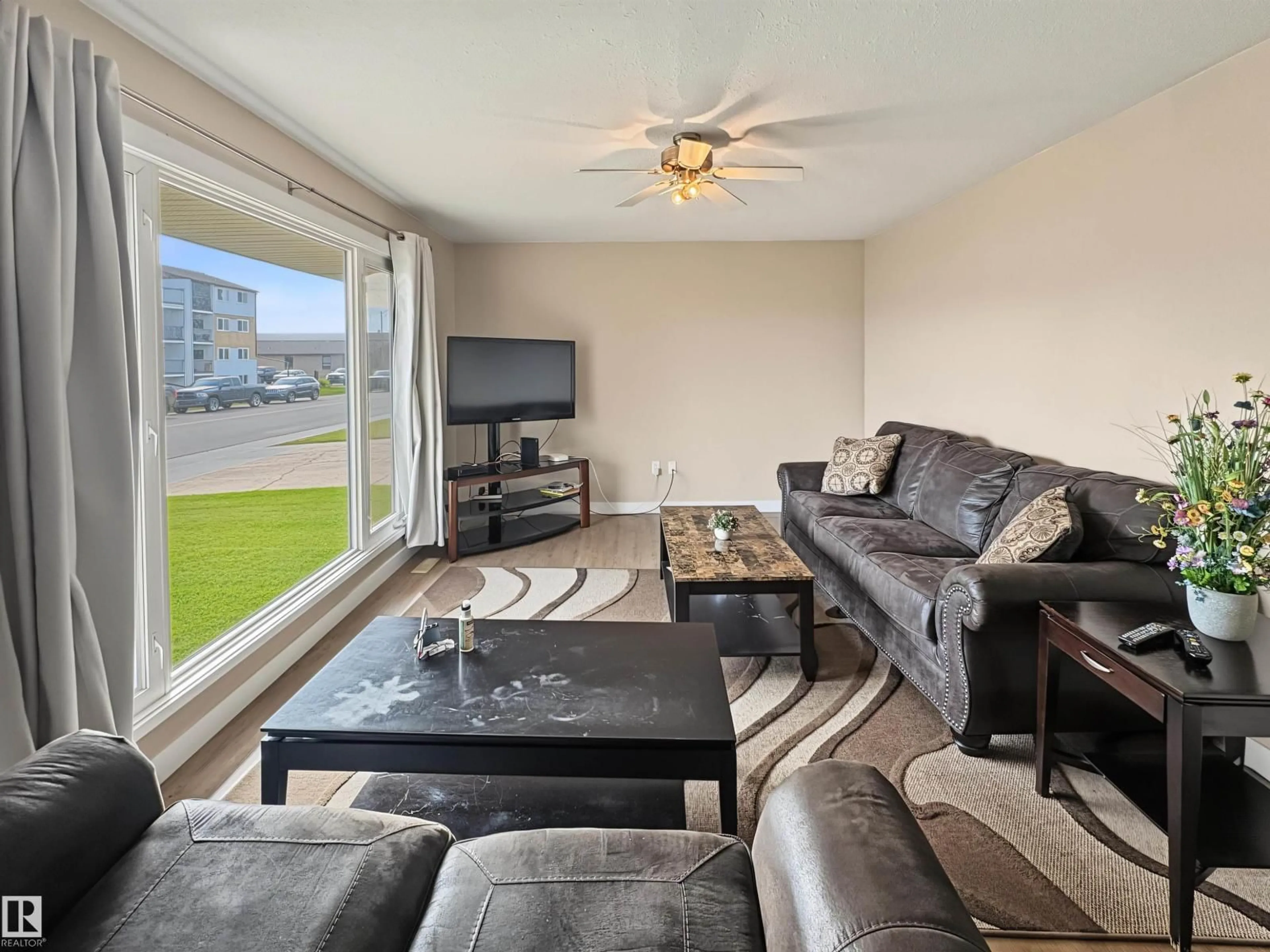 Living room with furniture, unknown for 4816 54 ST, Bonnyville Town Alberta T9N1Y9