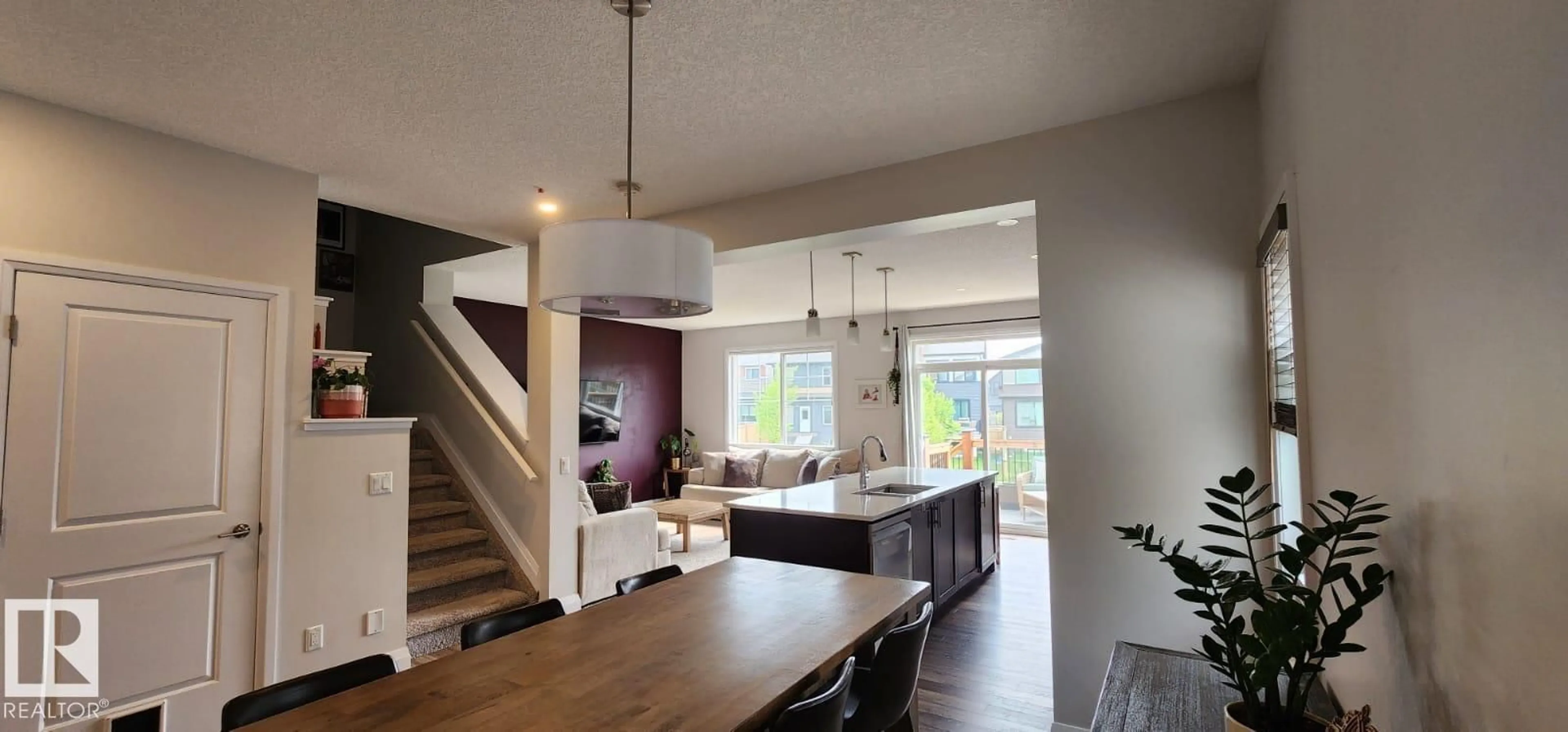 Open concept kitchen, unknown for SW - 3779 CHERRY LO N, Edmonton Alberta T6X2K8