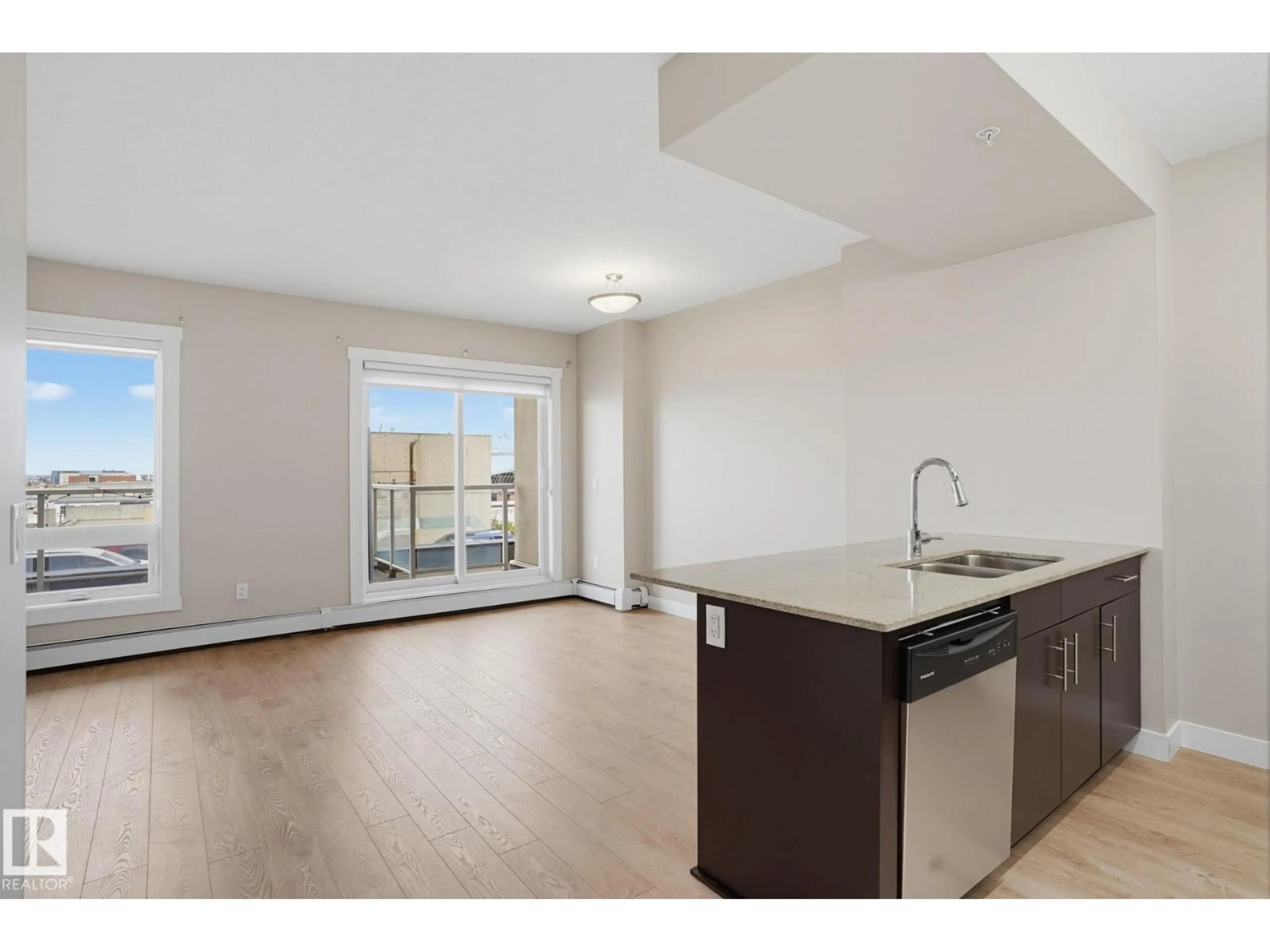 Open concept kitchen, unknown for 603 - 10226 104 ST NW, Edmonton Alberta T5J1B8