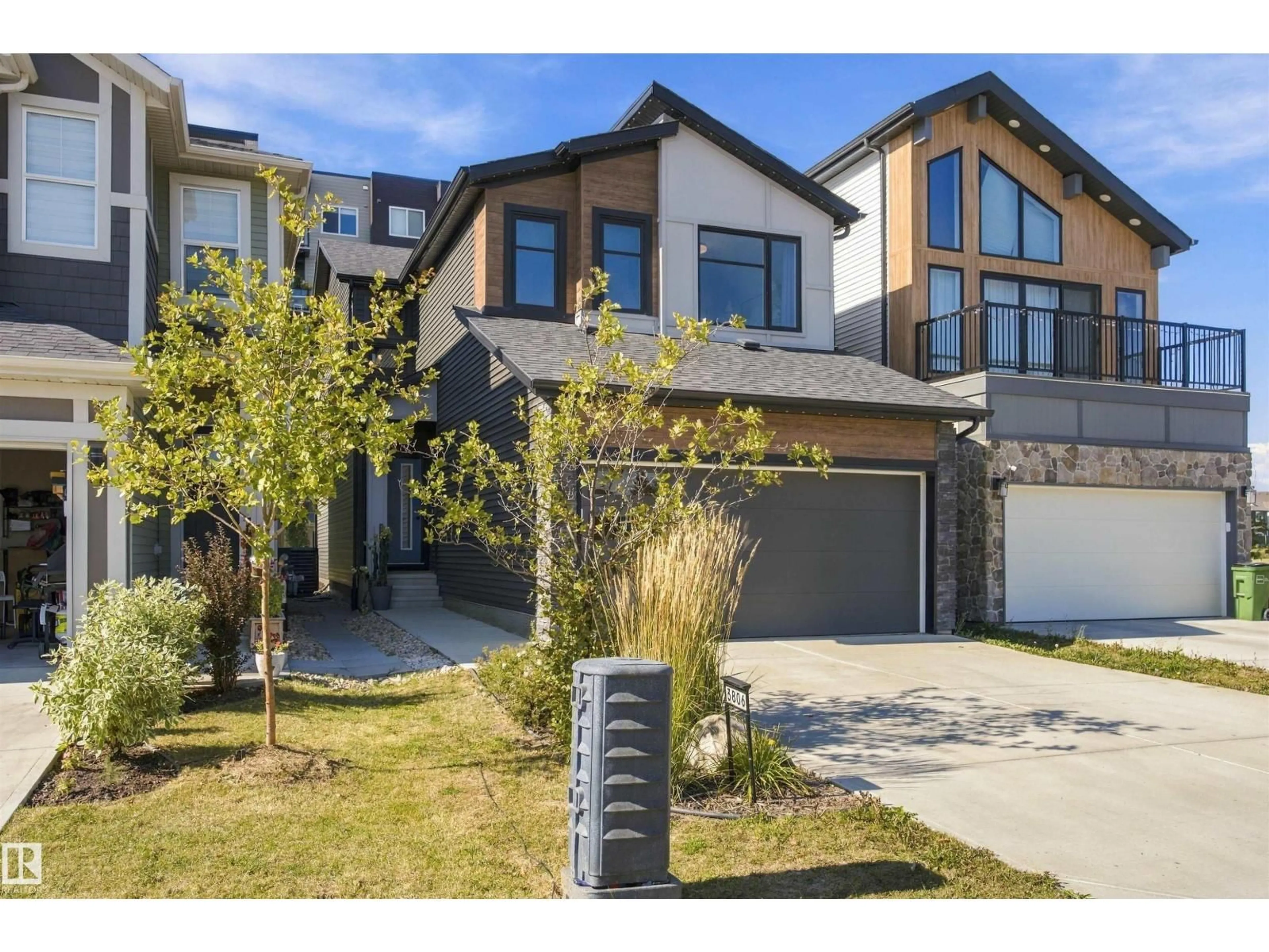 Home with brick exterior material, street for 3806 ERLANGER DR, Edmonton Alberta T6M1R8