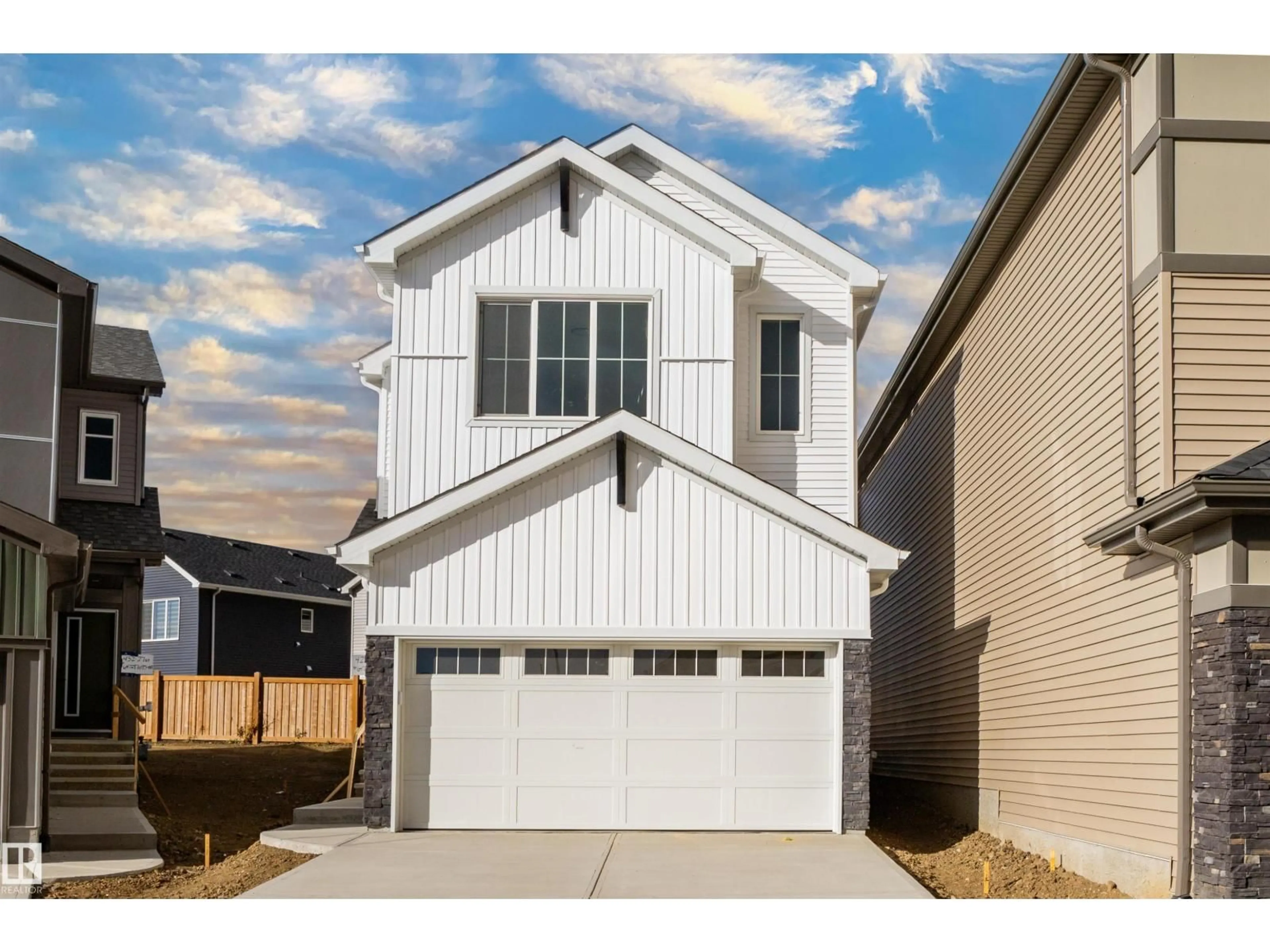 Home with vinyl exterior material, street for SW - 428 27 ST, Edmonton Alberta T6X3H9