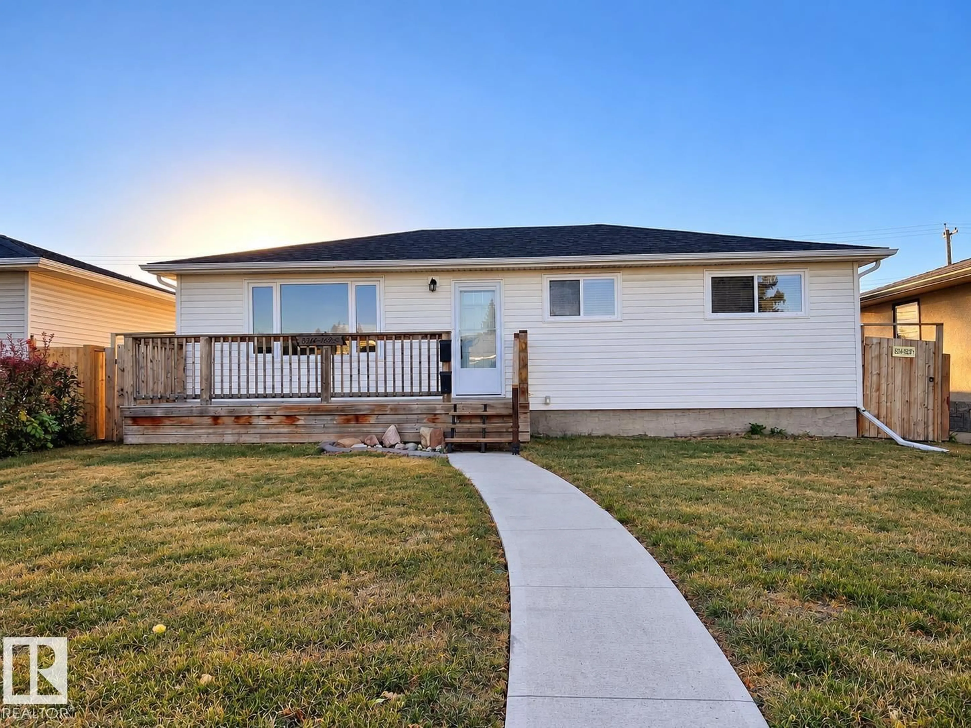 Home with vinyl exterior material, street for NW - 8914 162 ST, Edmonton Alberta T5R2M4