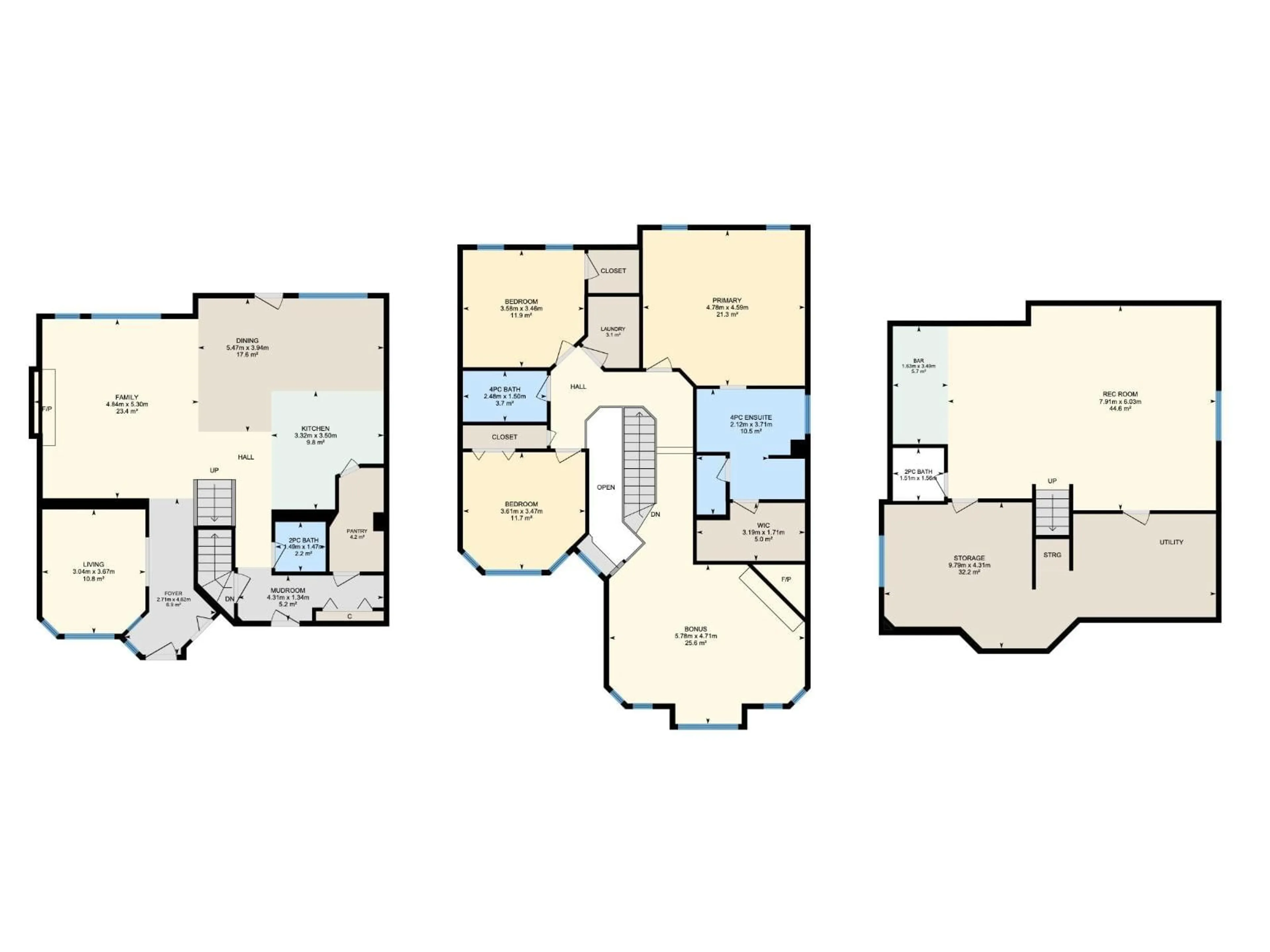Floor plan for NW - 10820 178 AV, Edmonton Alberta T5X6H6