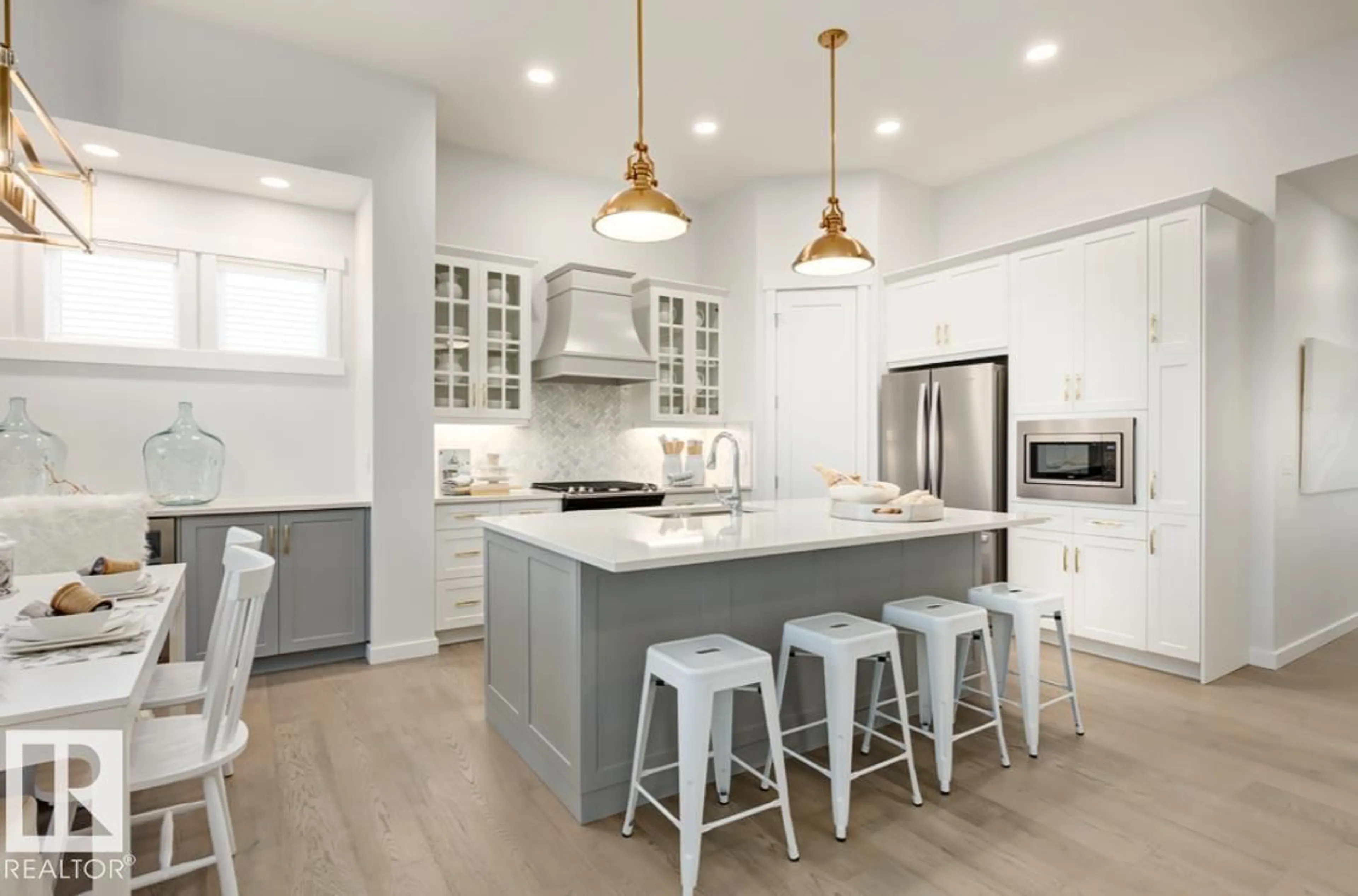 Open concept kitchen, unknown for 108 REDPOLL WYND, St. Albert Alberta T8N8G4