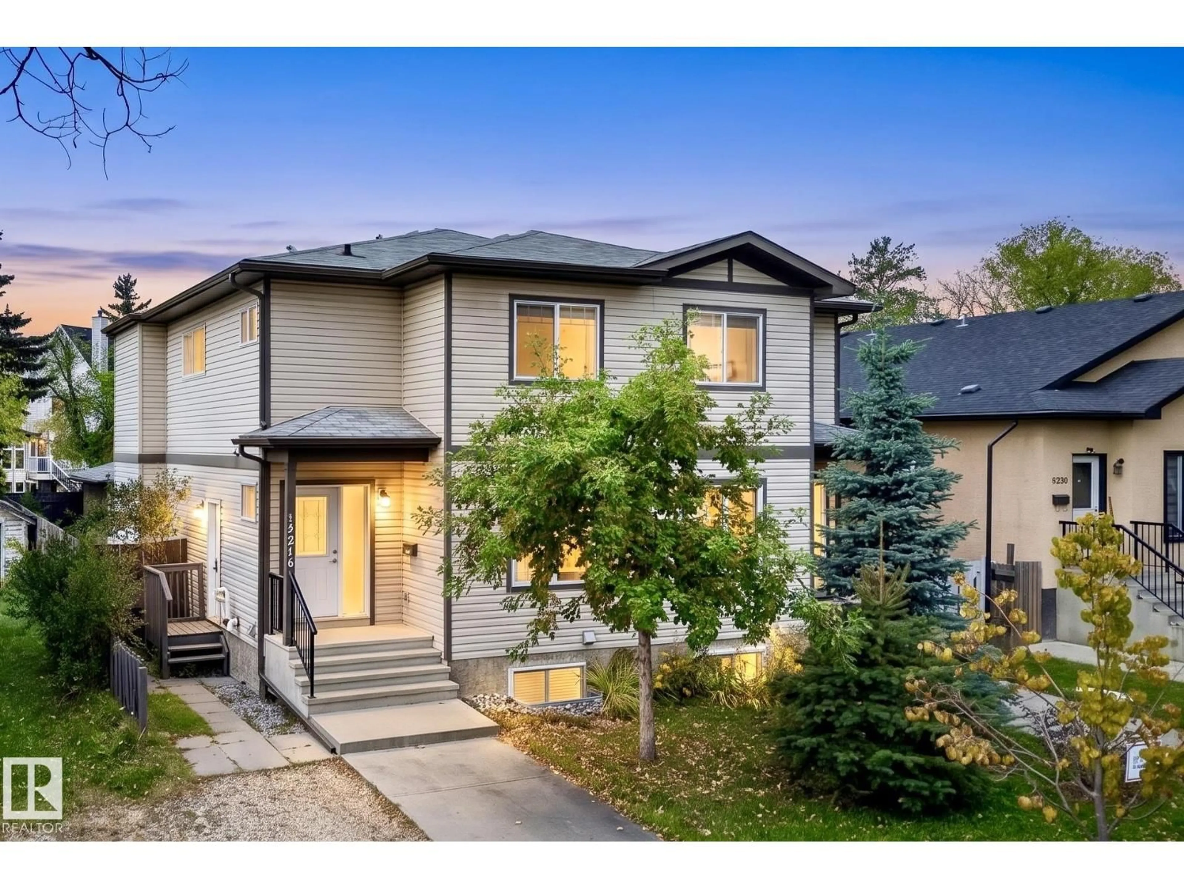 Home with vinyl exterior material, street for NW - 10216 150 ST, Edmonton Alberta T5P1P3