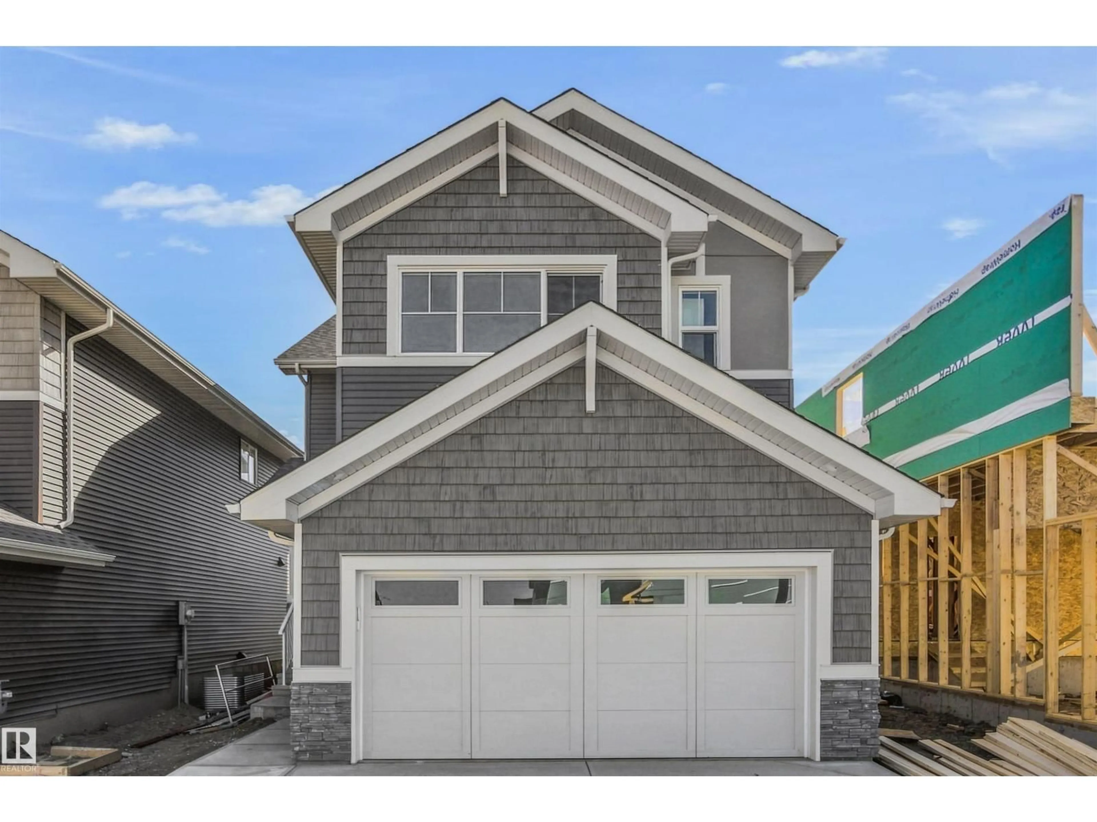 Home with vinyl exterior material, street for SW - 5075 CAWSEY LI, Edmonton Alberta T6W4M6