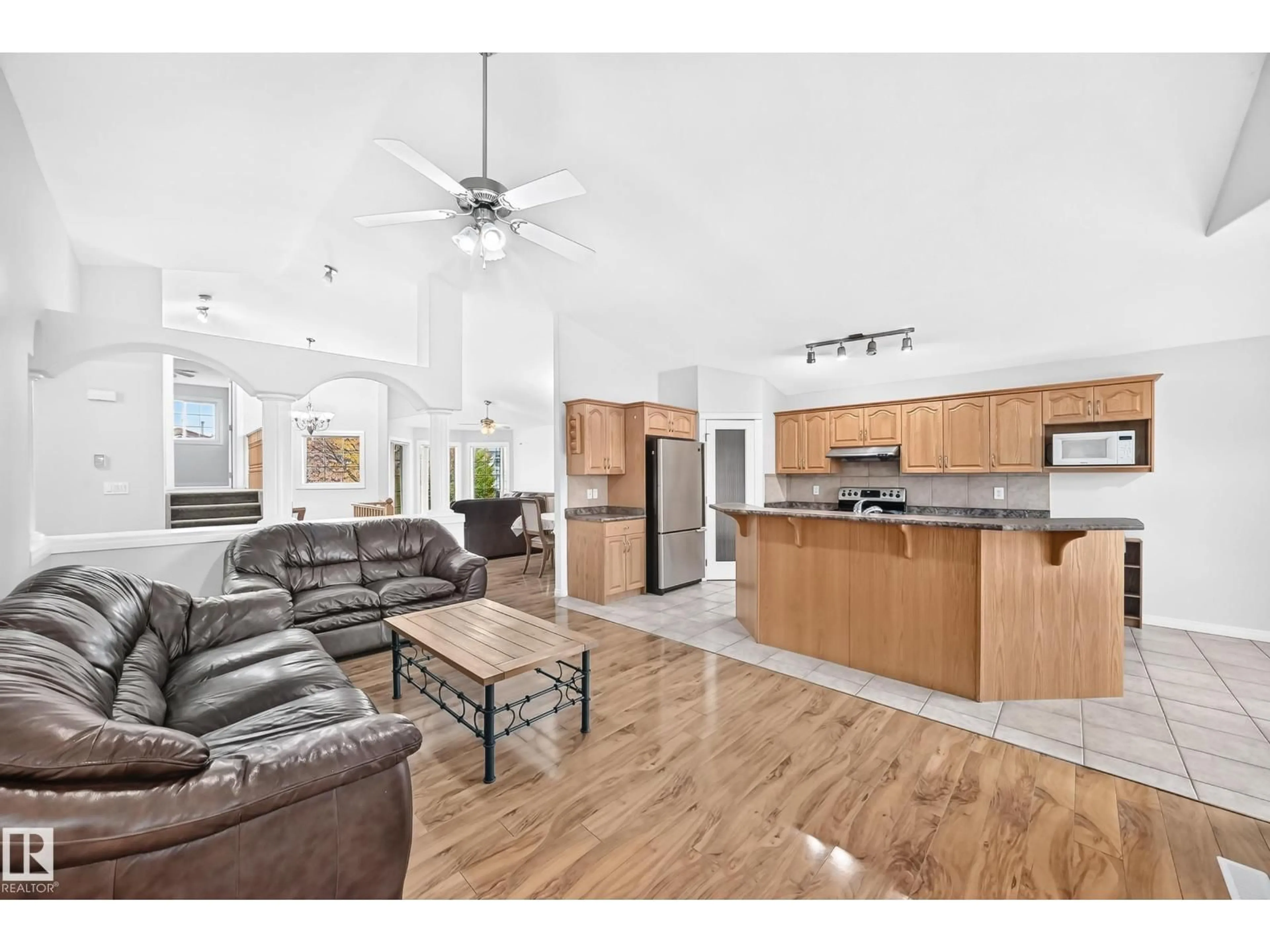 Open concept kitchen, unknown for NW - 3460 30 ST, Edmonton Alberta T6T1W6
