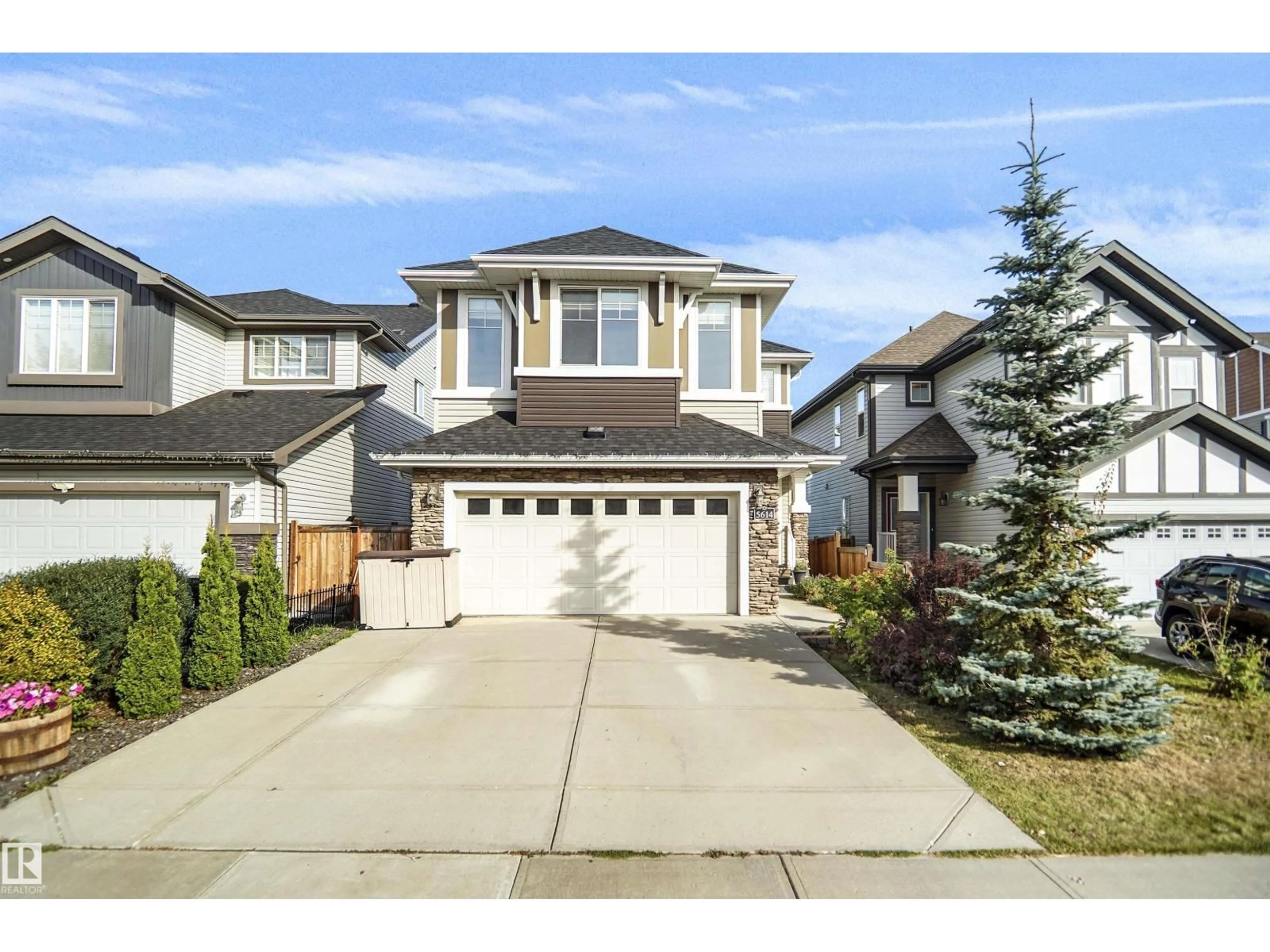 Home with vinyl exterior material, street for SW - 5614 ALLBRIGHT BAY BA, Edmonton Alberta T6W3H6