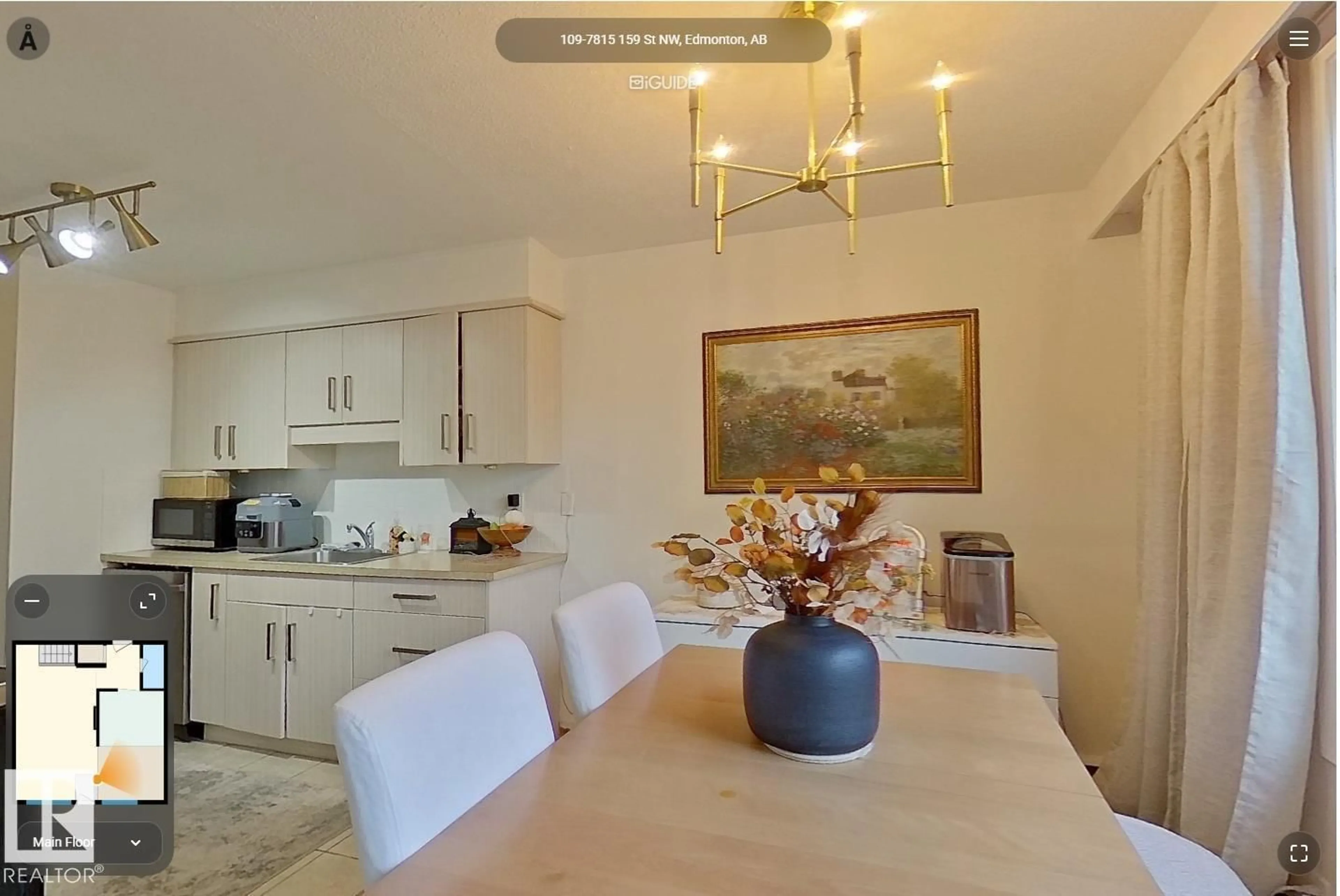 Dining room, unknown for #109 - 7815 159 NW, Edmonton Alberta T5R2E1