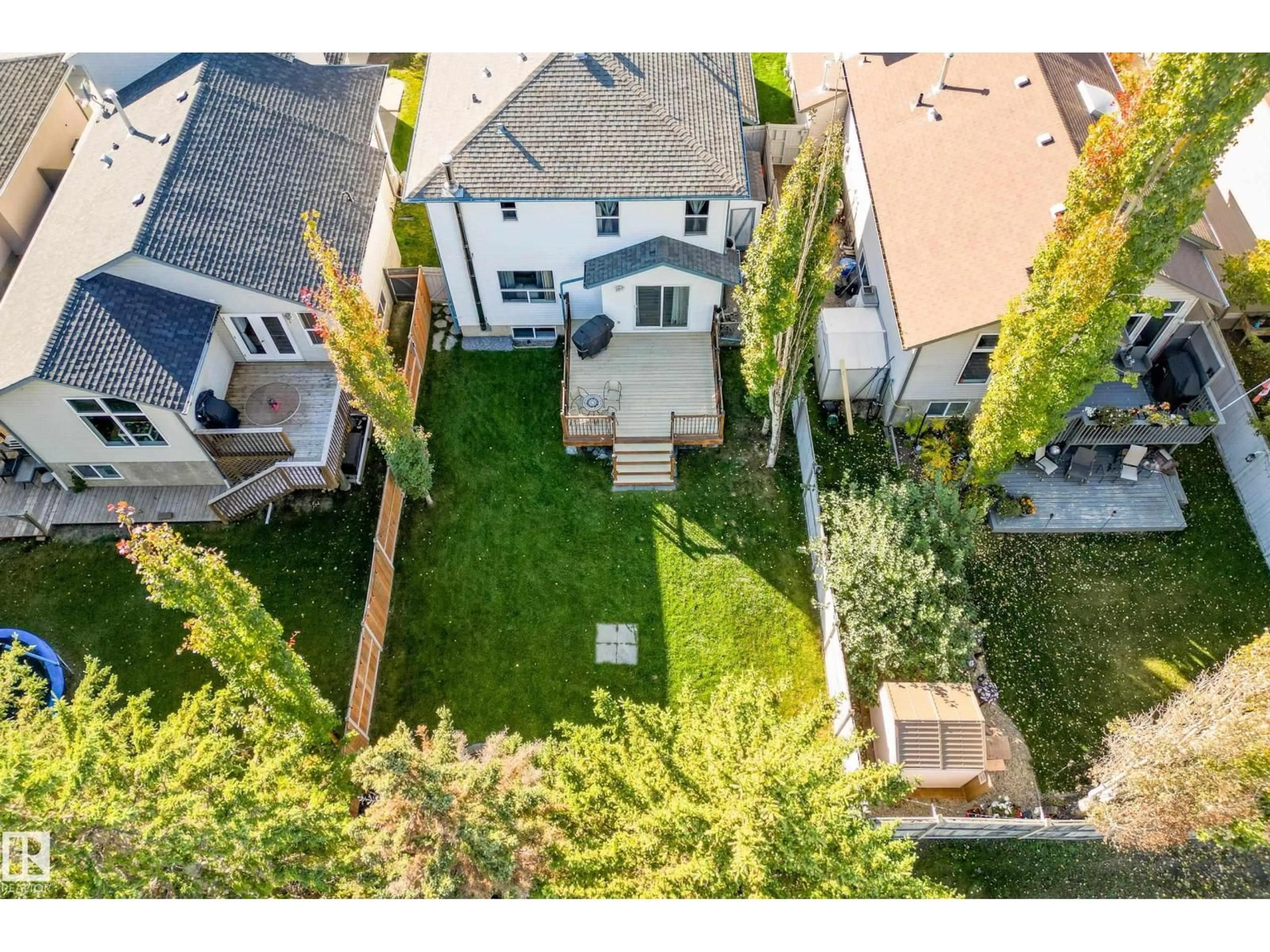 A pic from outside/outdoor area/front of a property/back of a property/a pic from drone, street for 52 HARMONY CR, Stony Plain Alberta T7Z2S3