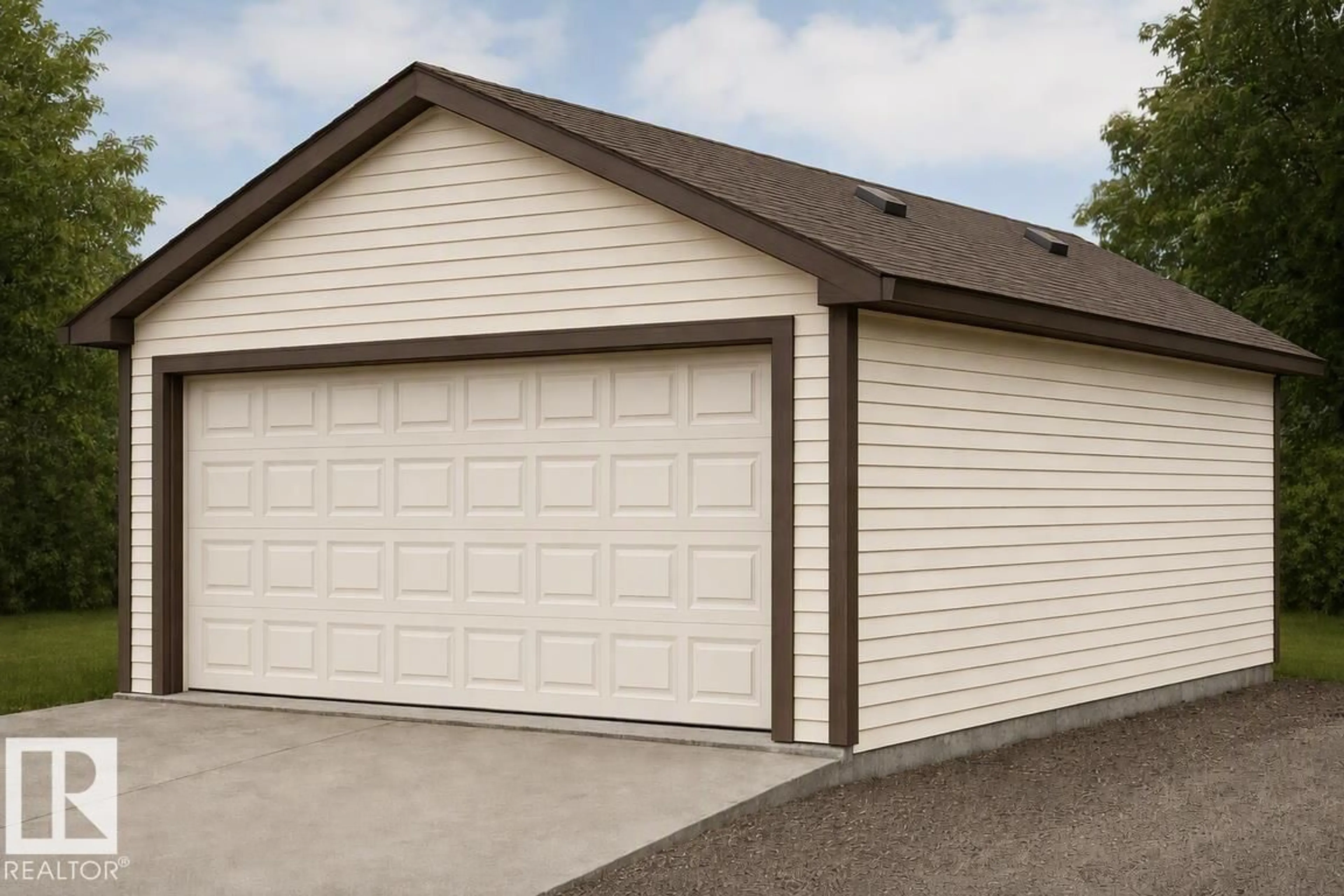 Home with vinyl exterior material, street for 20711 43 AV, Edmonton Alberta T6M3E3