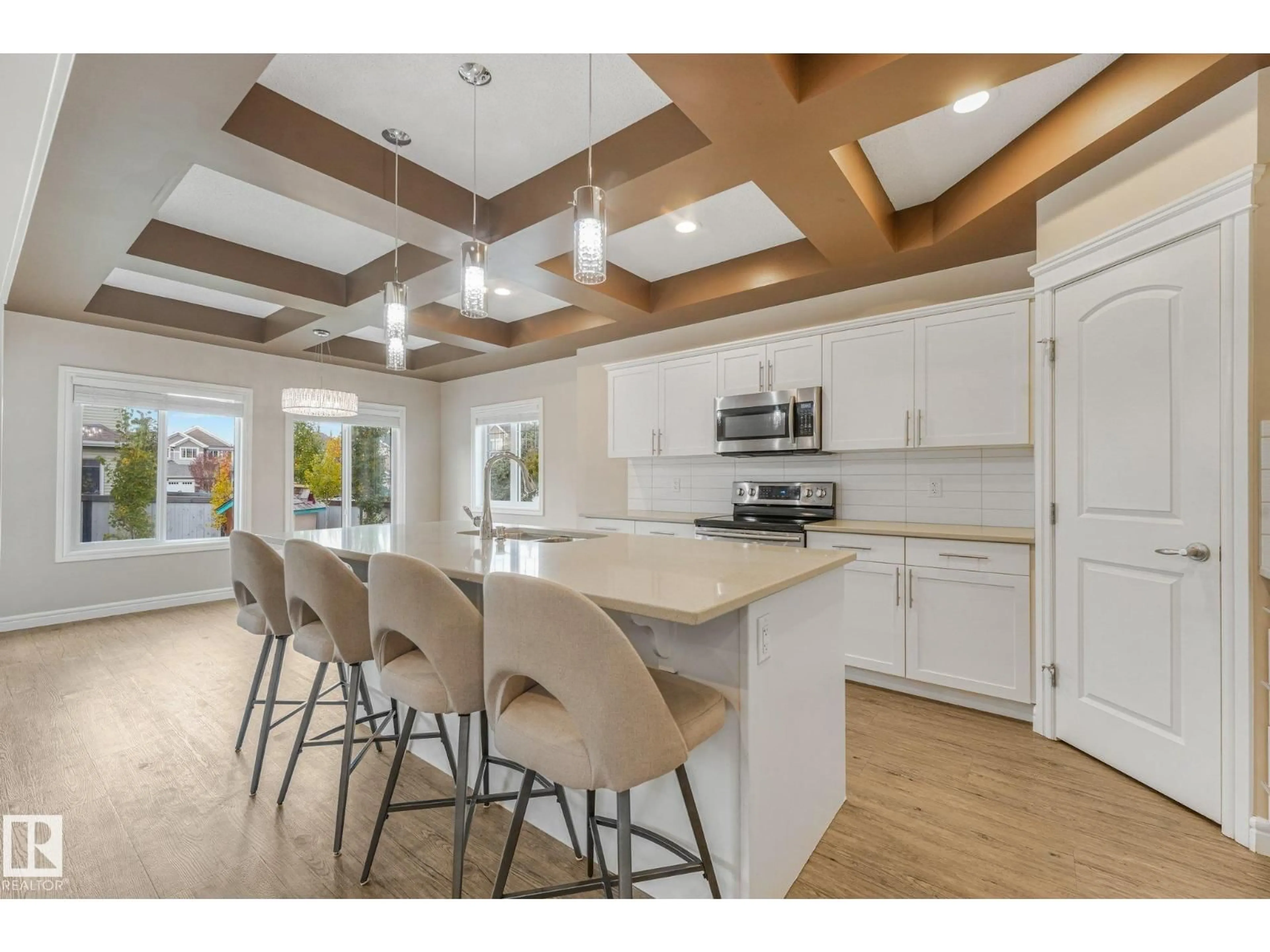 Open concept kitchen, unknown for SW - 2304 89 ST, Edmonton Alberta T6X2C3