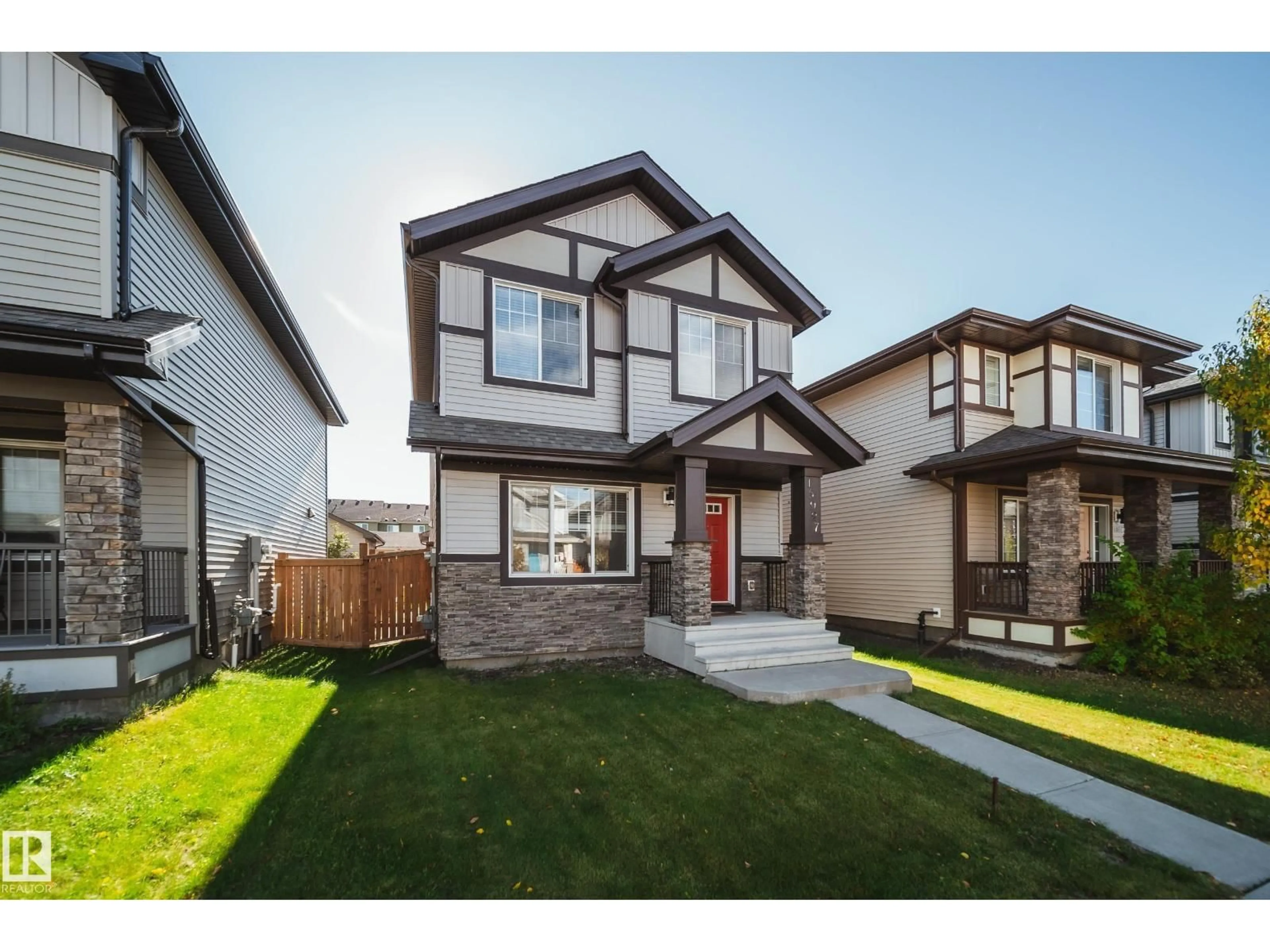 Home with vinyl exterior material, street for SW - 15927 13 AV, Edmonton Alberta T6W3N6