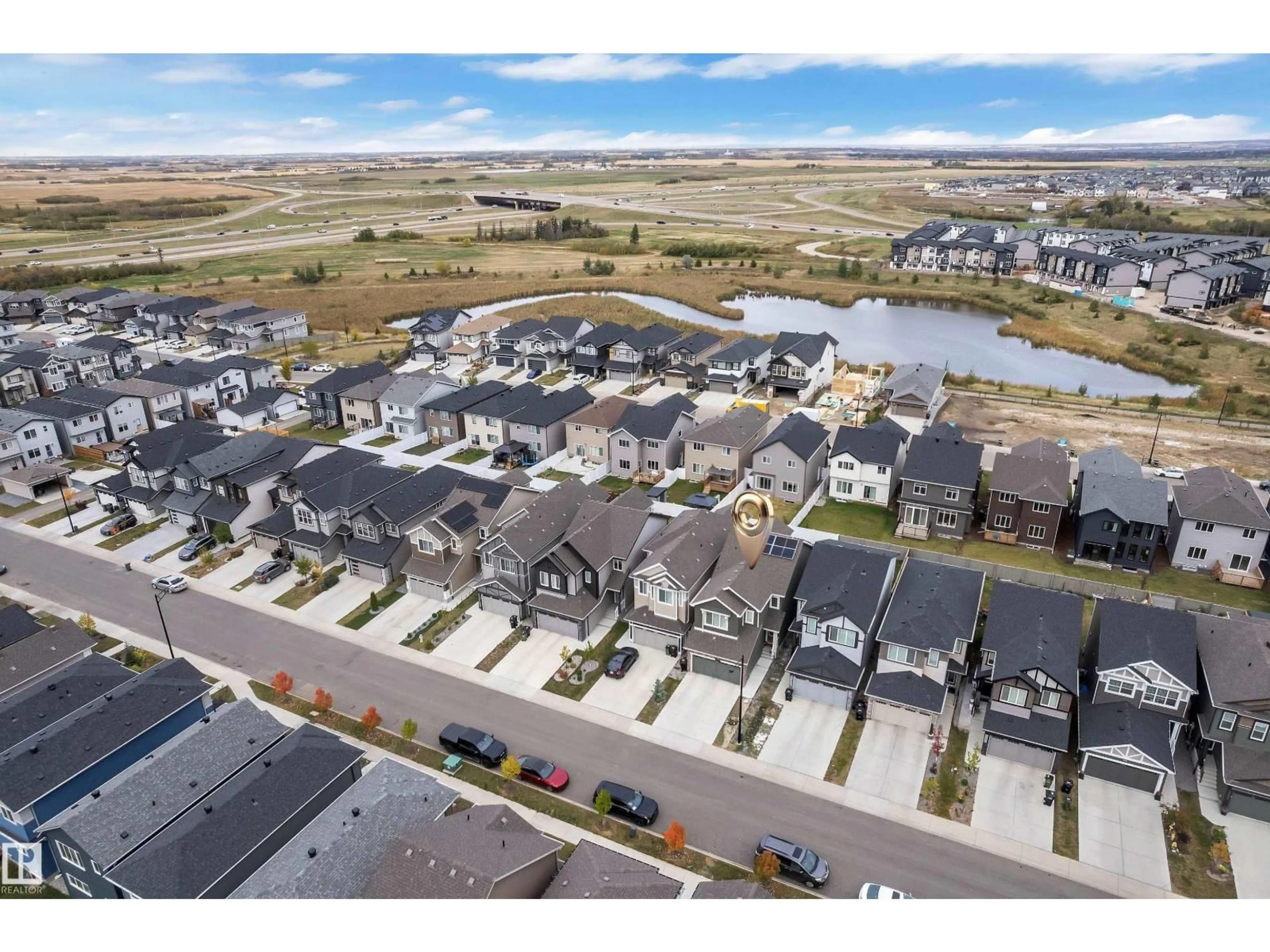 A pic from outside/outdoor area/front of a property/back of a property/a pic from drone, street for NW - 17833 70A ST, Edmonton Alberta T5Z0V3