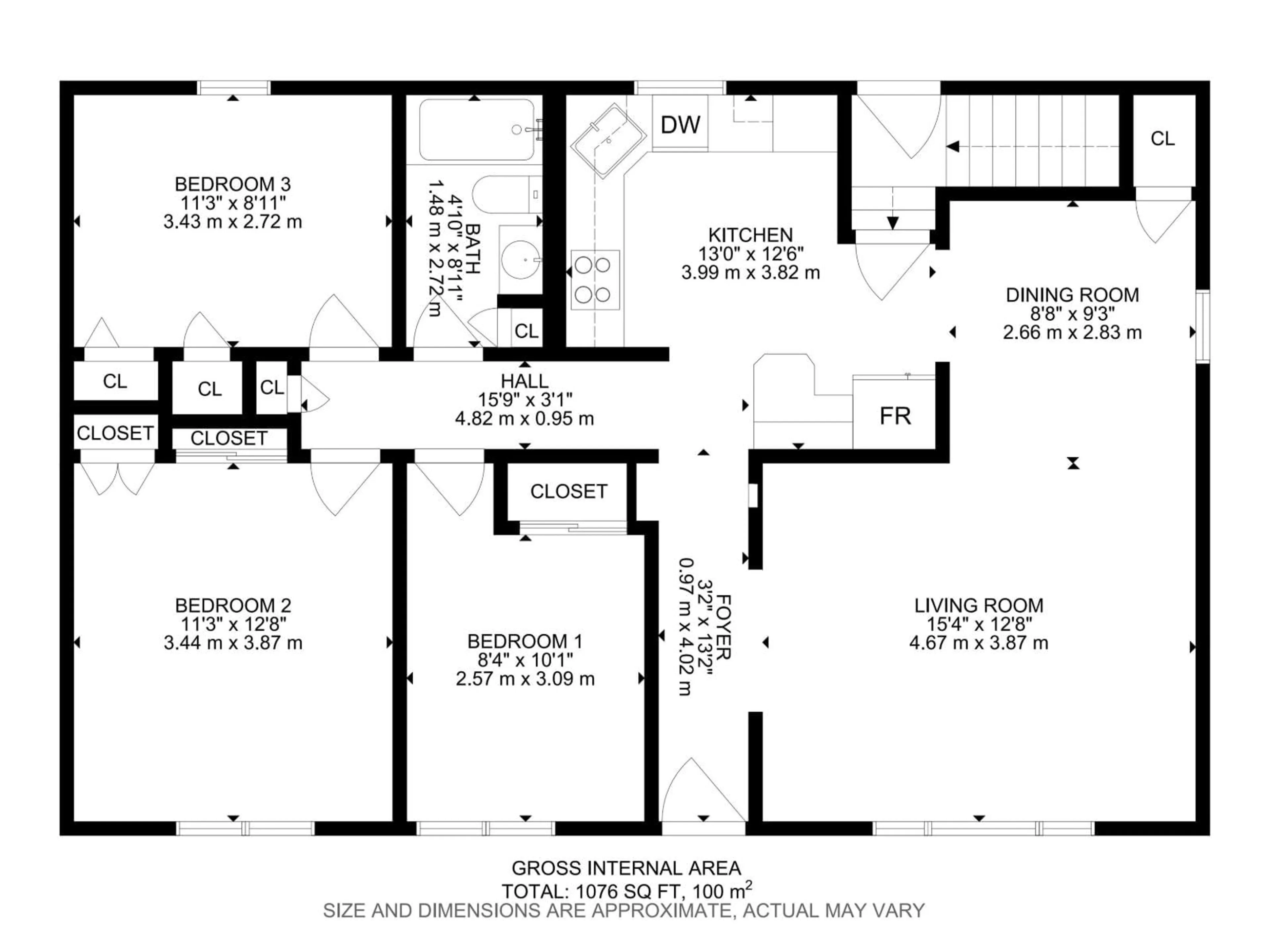 Floor plan for NW - 11639 134 ST, Edmonton Alberta T5M1J3