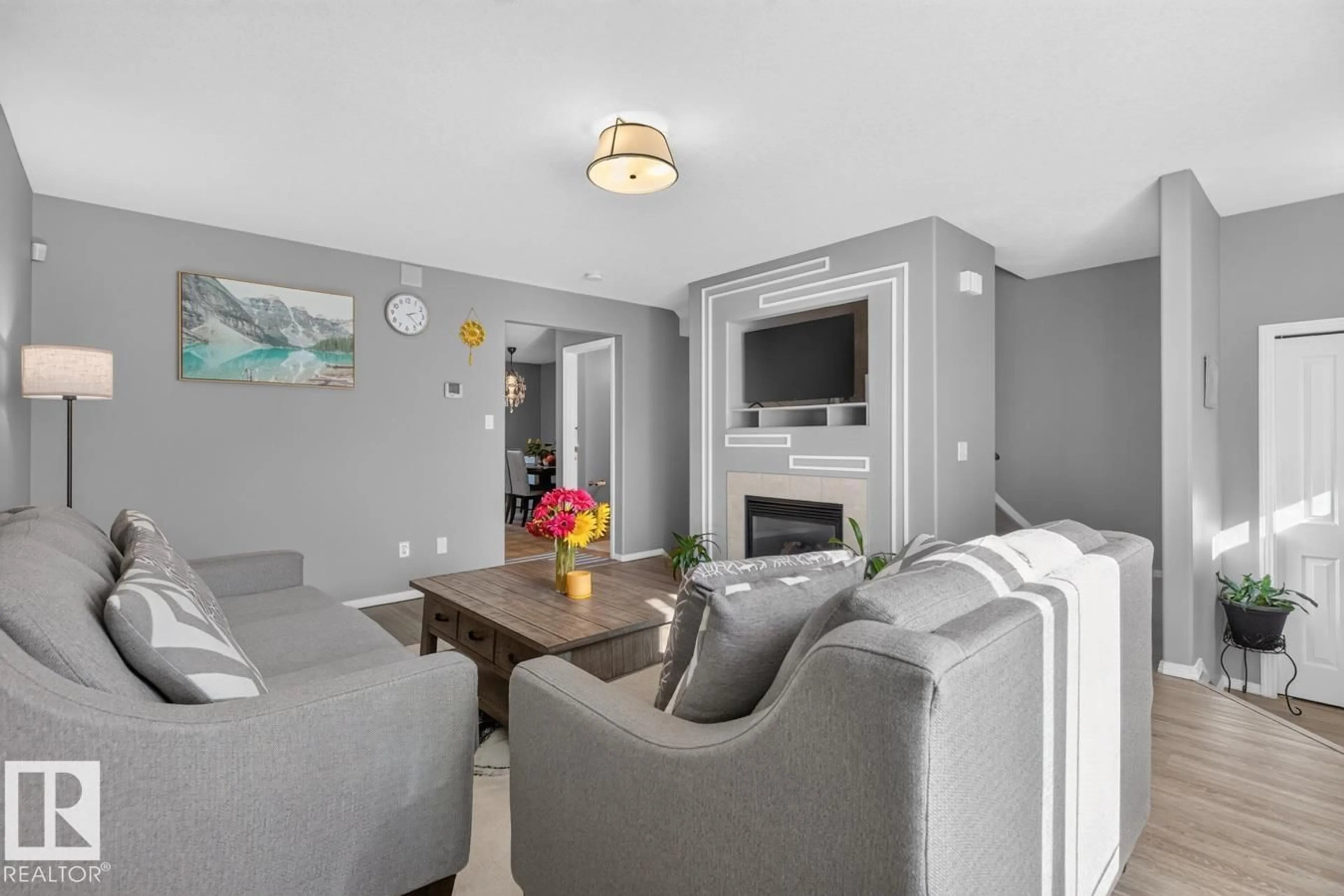 Living room with furniture, unknown for #11 - 12930 140 AV NW, Edmonton Alberta T6V0C4